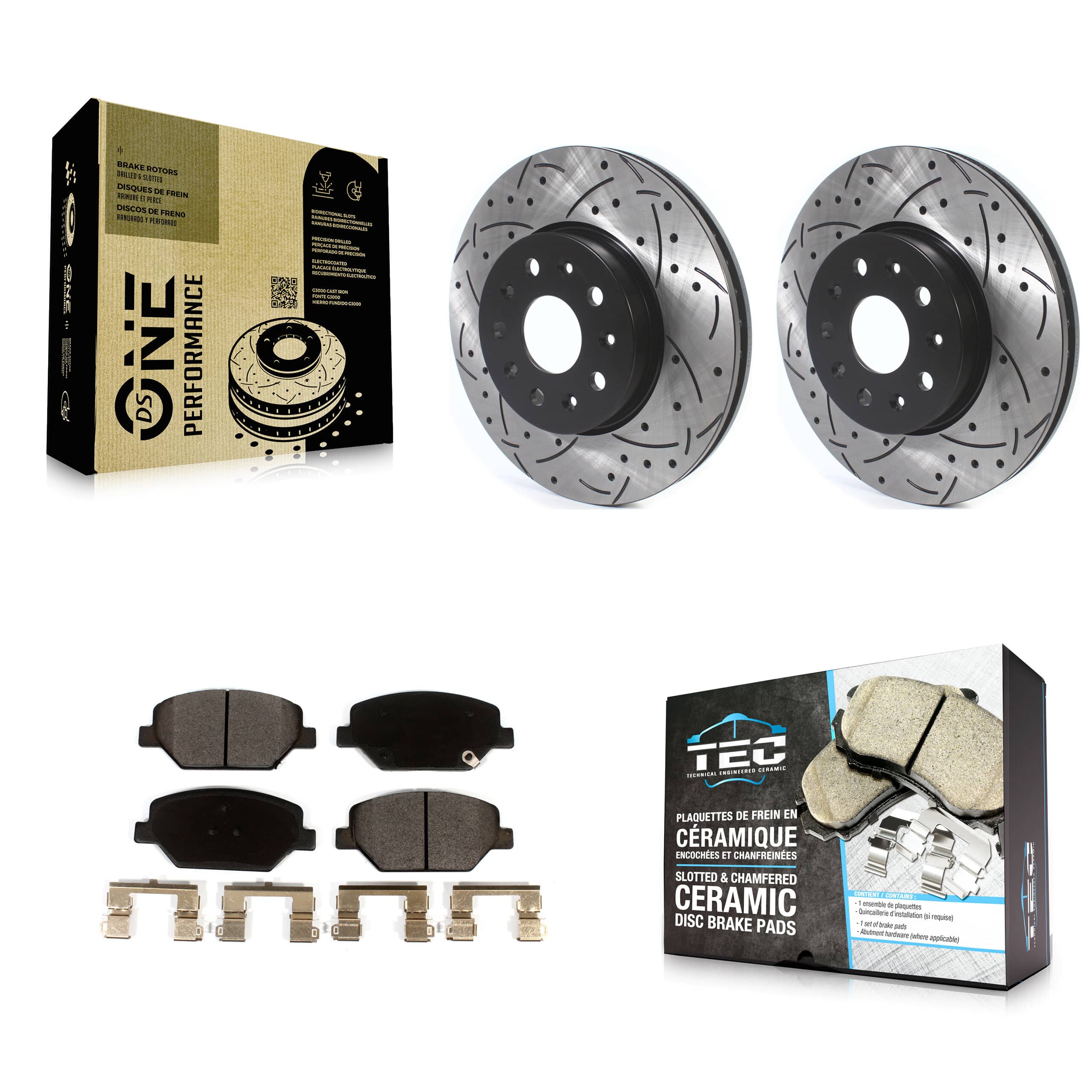 Transit Auto - KDT-100637 - Front Disc Brake Kits