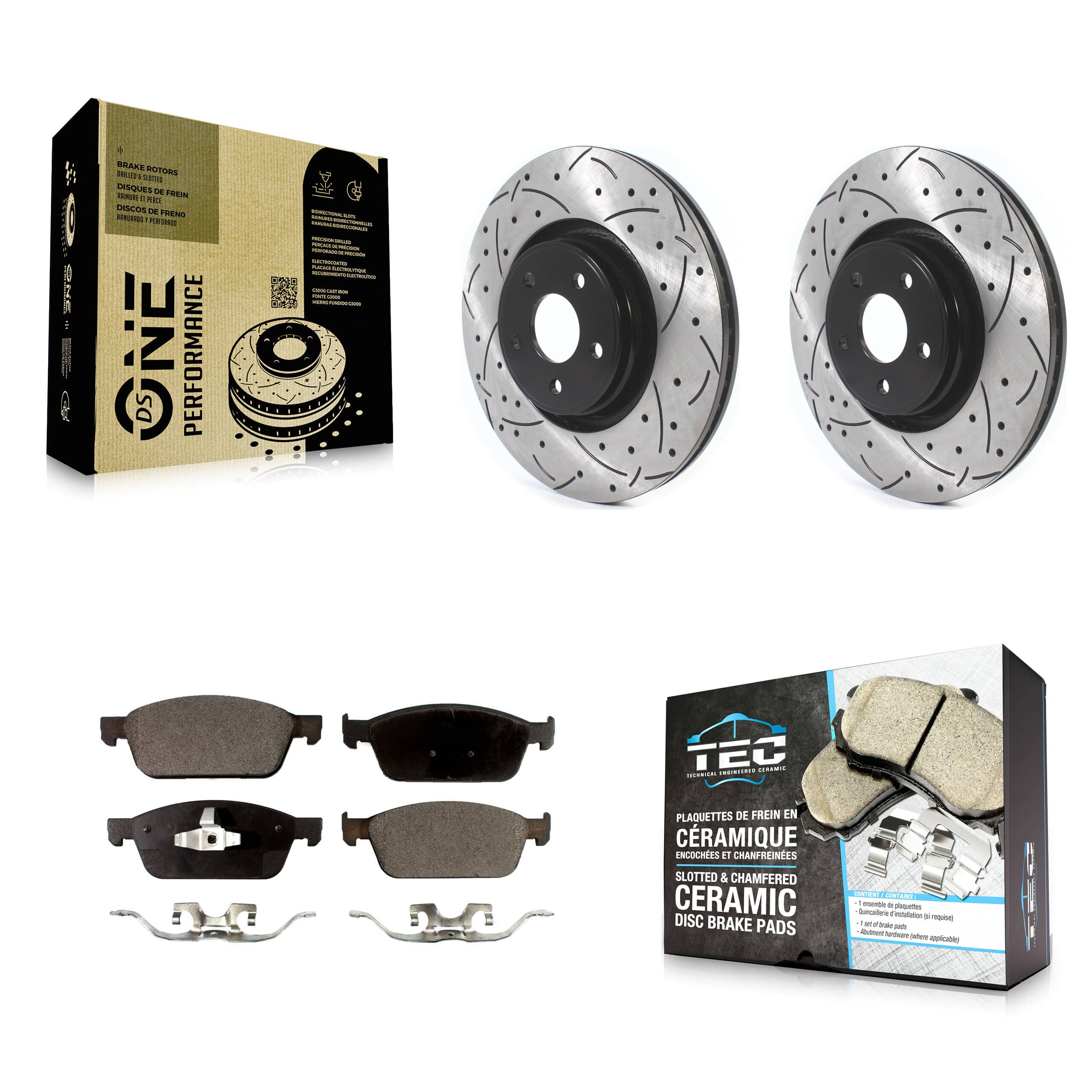 Transit Auto - KDT-100639 - Front Disc Brake Kits