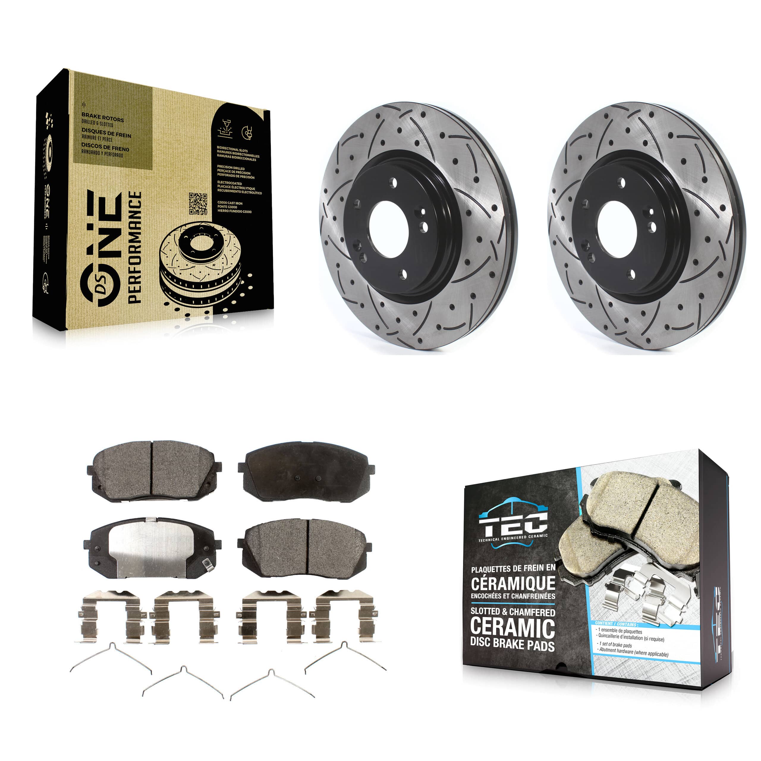 Transit Auto - KDT-100647 - Front Disc Brake Kits