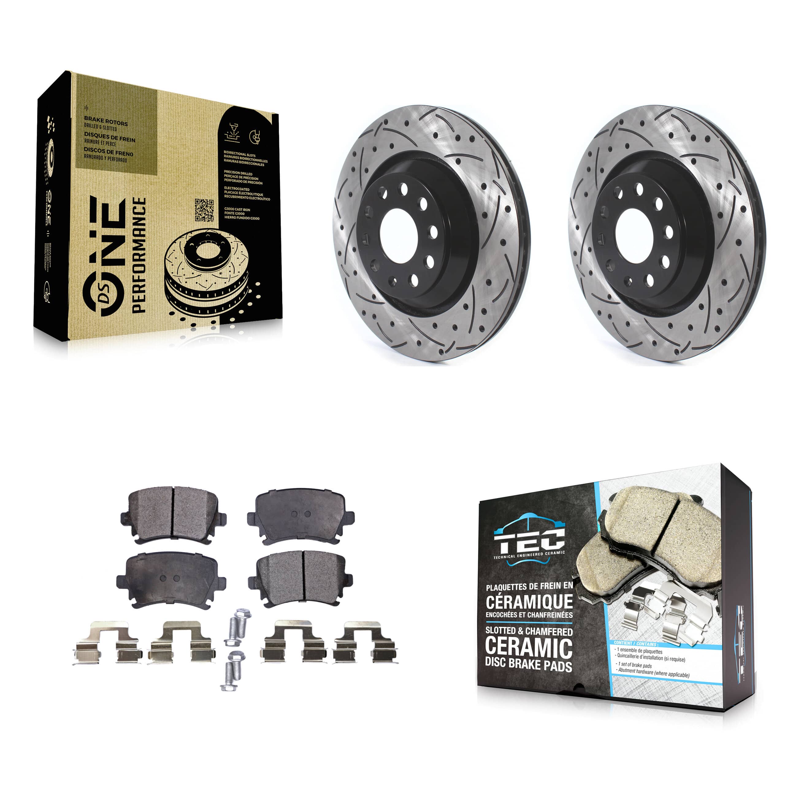 Transit Auto - KDT-100700 - Rear Disc Brake Kits