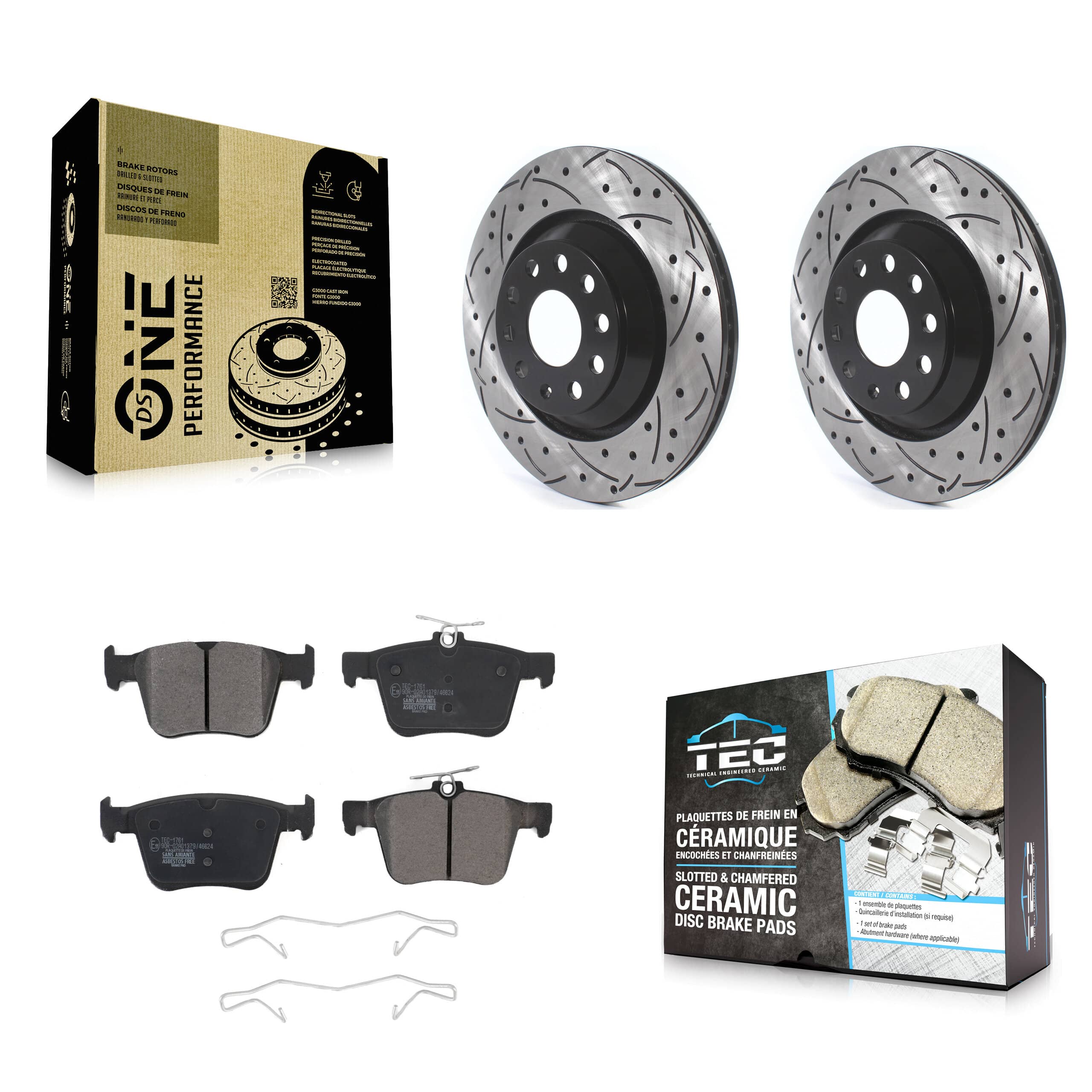 Transit Auto - KDT-100702 - Rear Disc Brake Kits