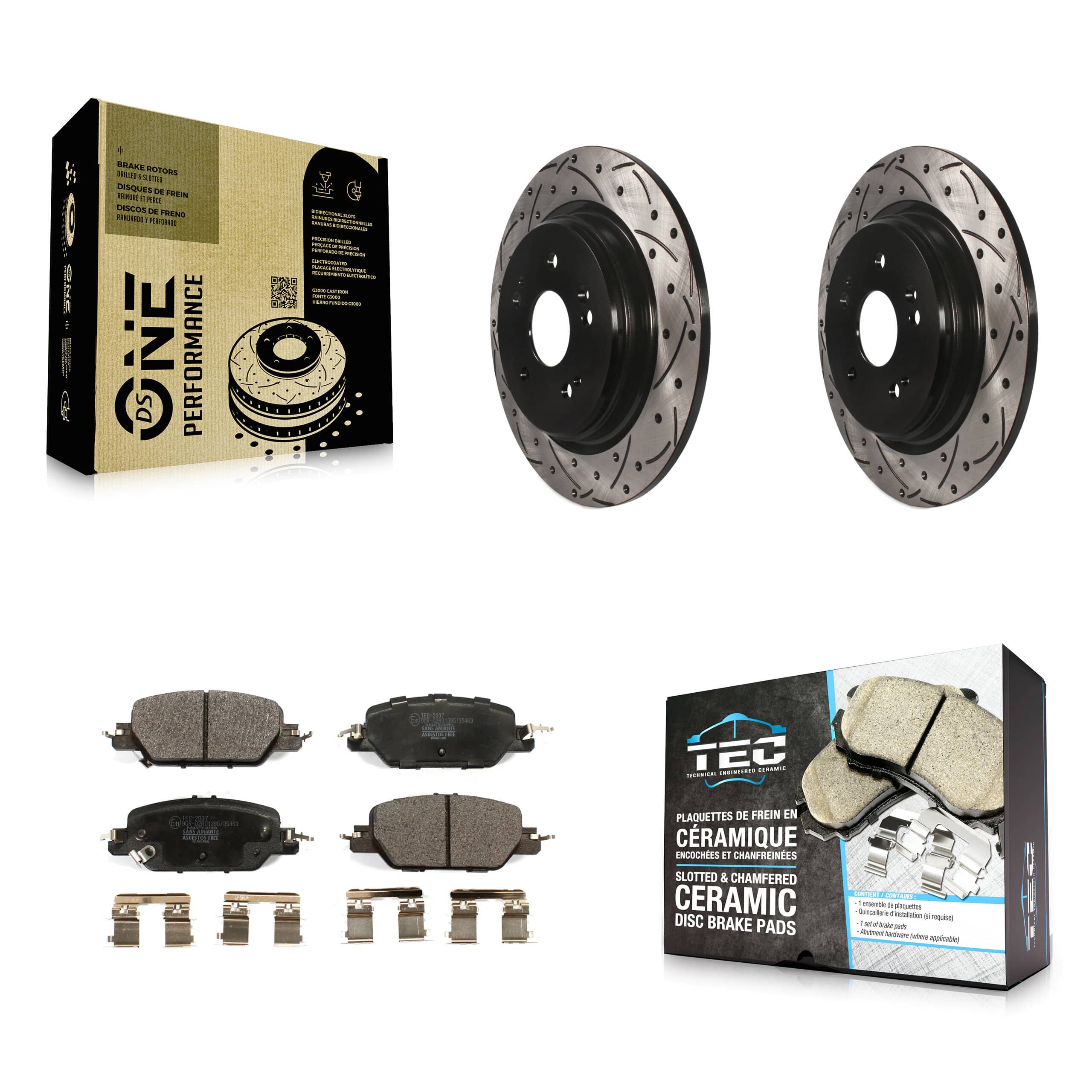 Transit Auto - KDT-100709 - Rear Disc Brake Kits
