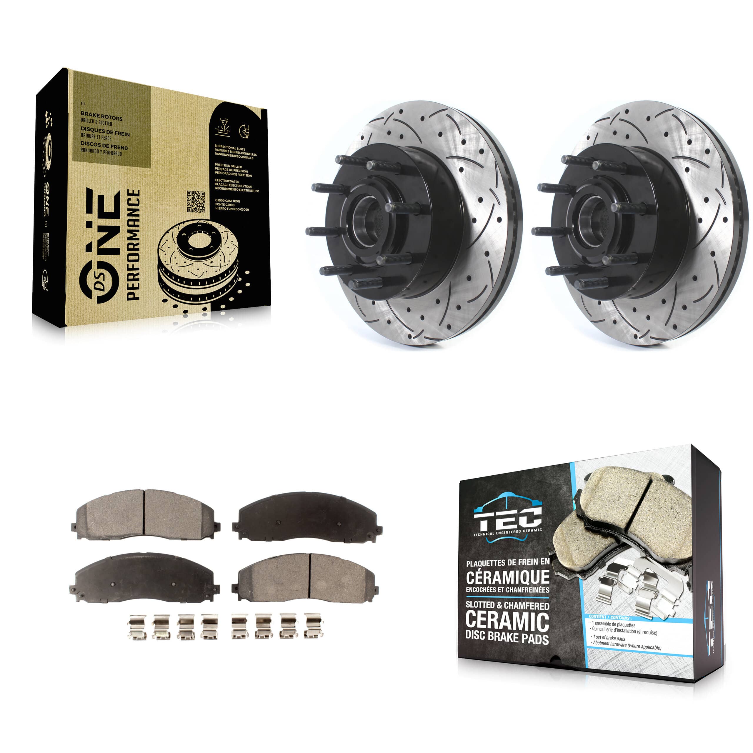 Transit Auto - KDT-100714 - Front Disc Brake Kits