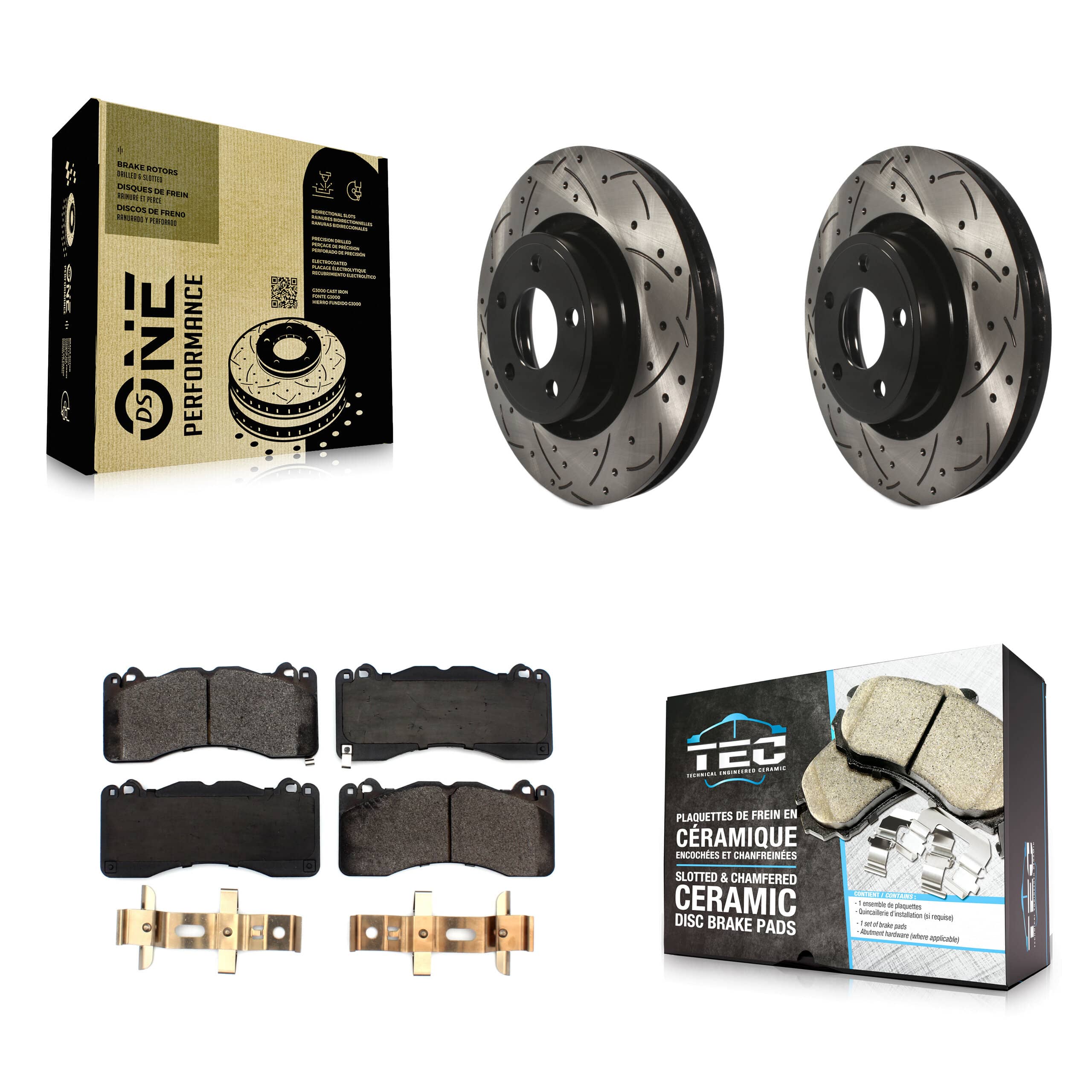 Transit Auto - KDT-100723 - Front Disc Brake Kits