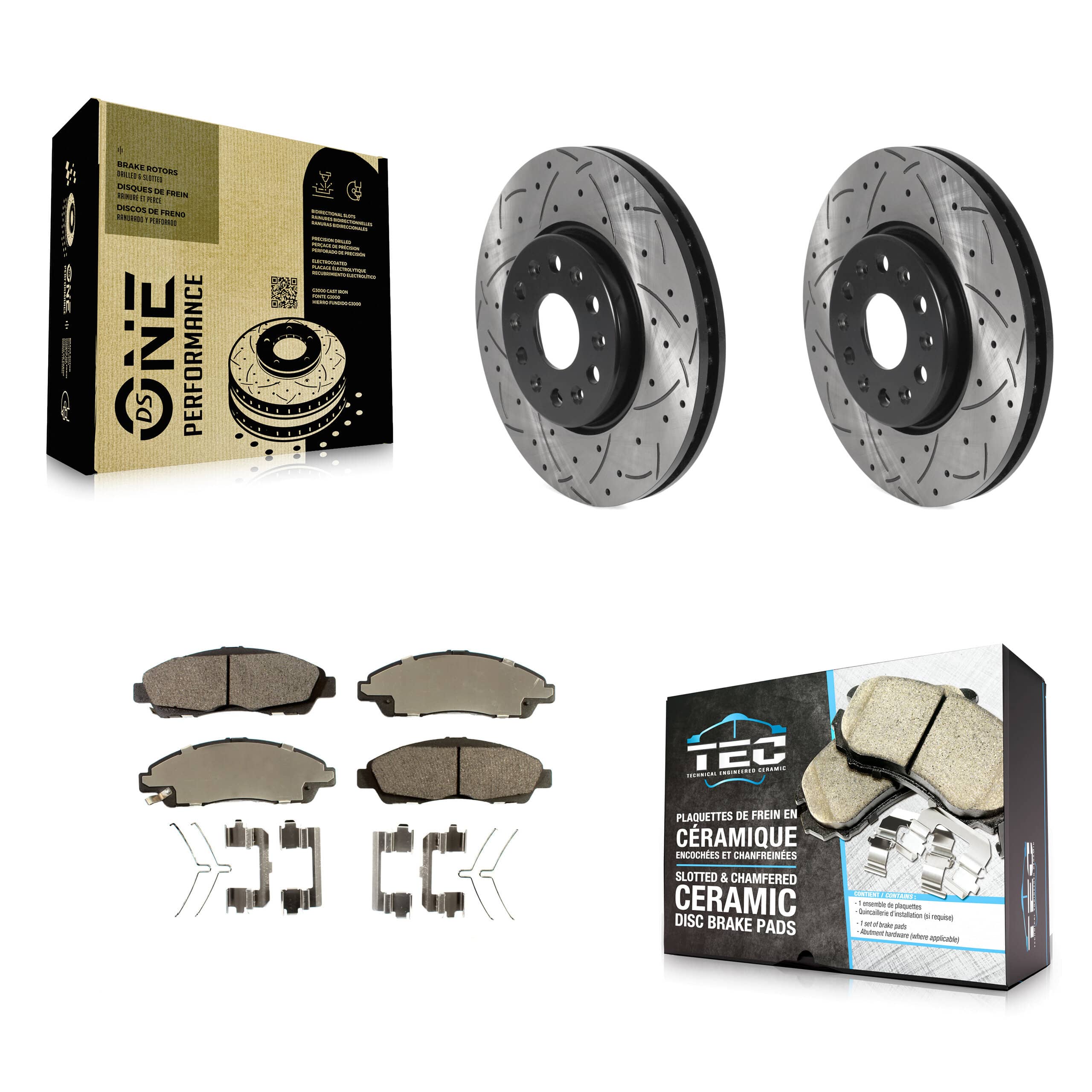 Transit Auto - KDT-100762 - Front Disc Brake Kits