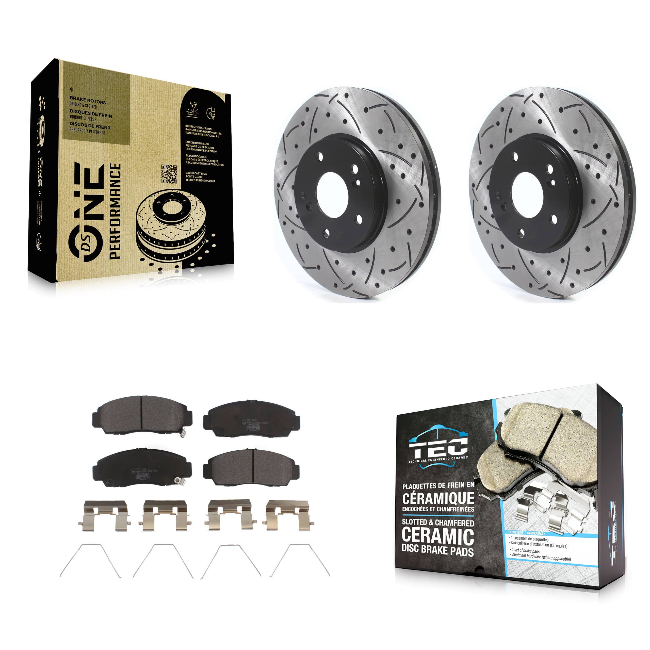 Transit Auto - KDT-100766 - Front Disc Brake Kits