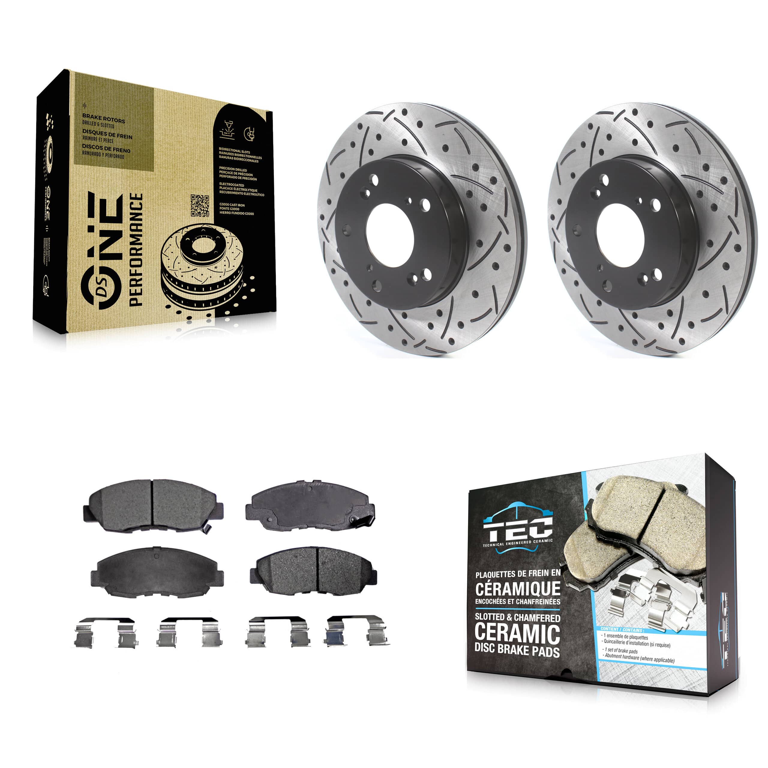 Transit Auto - KDT-100771 - Front Disc Brake Kits