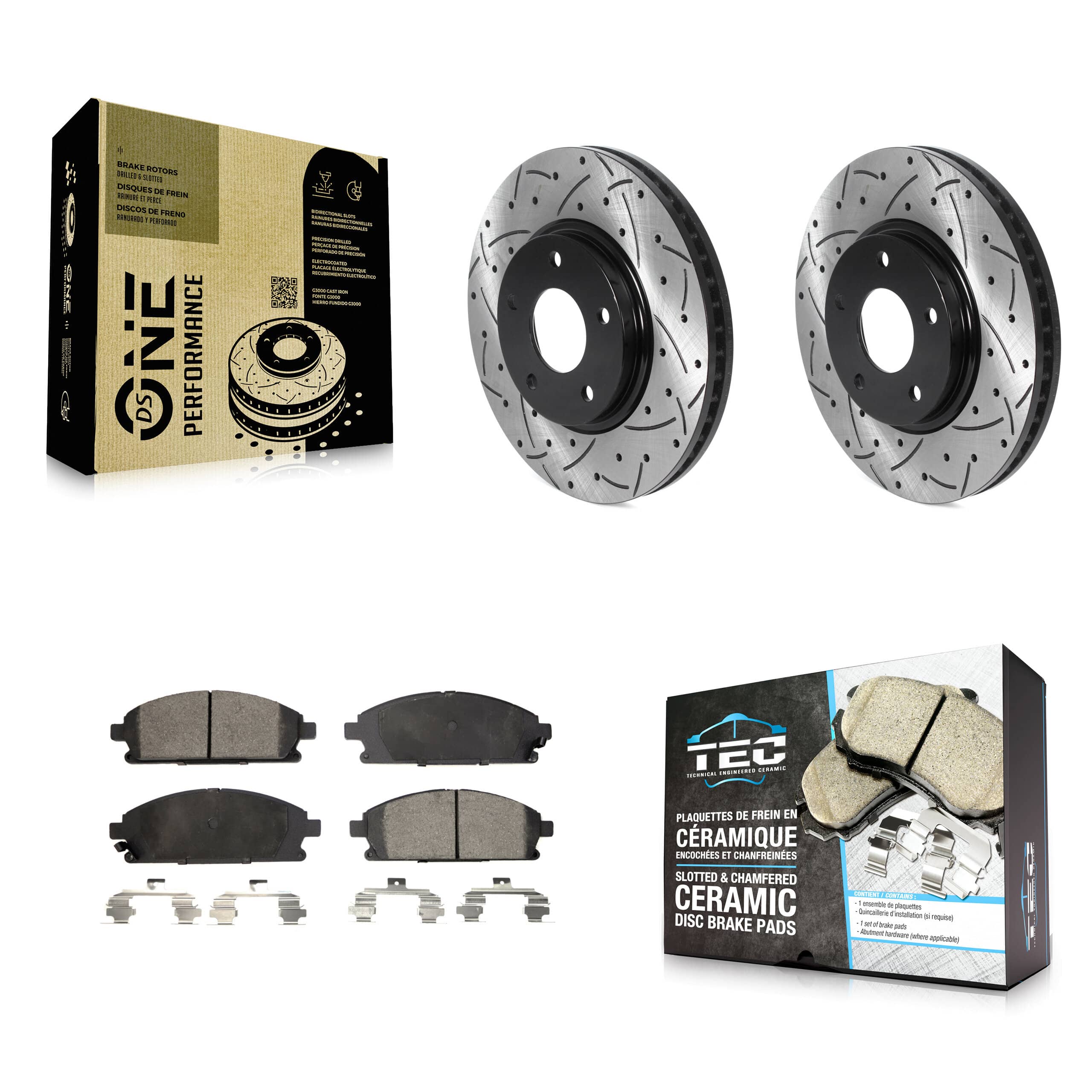 Transit Auto - KDT-100775 - Front Disc Brake Kits