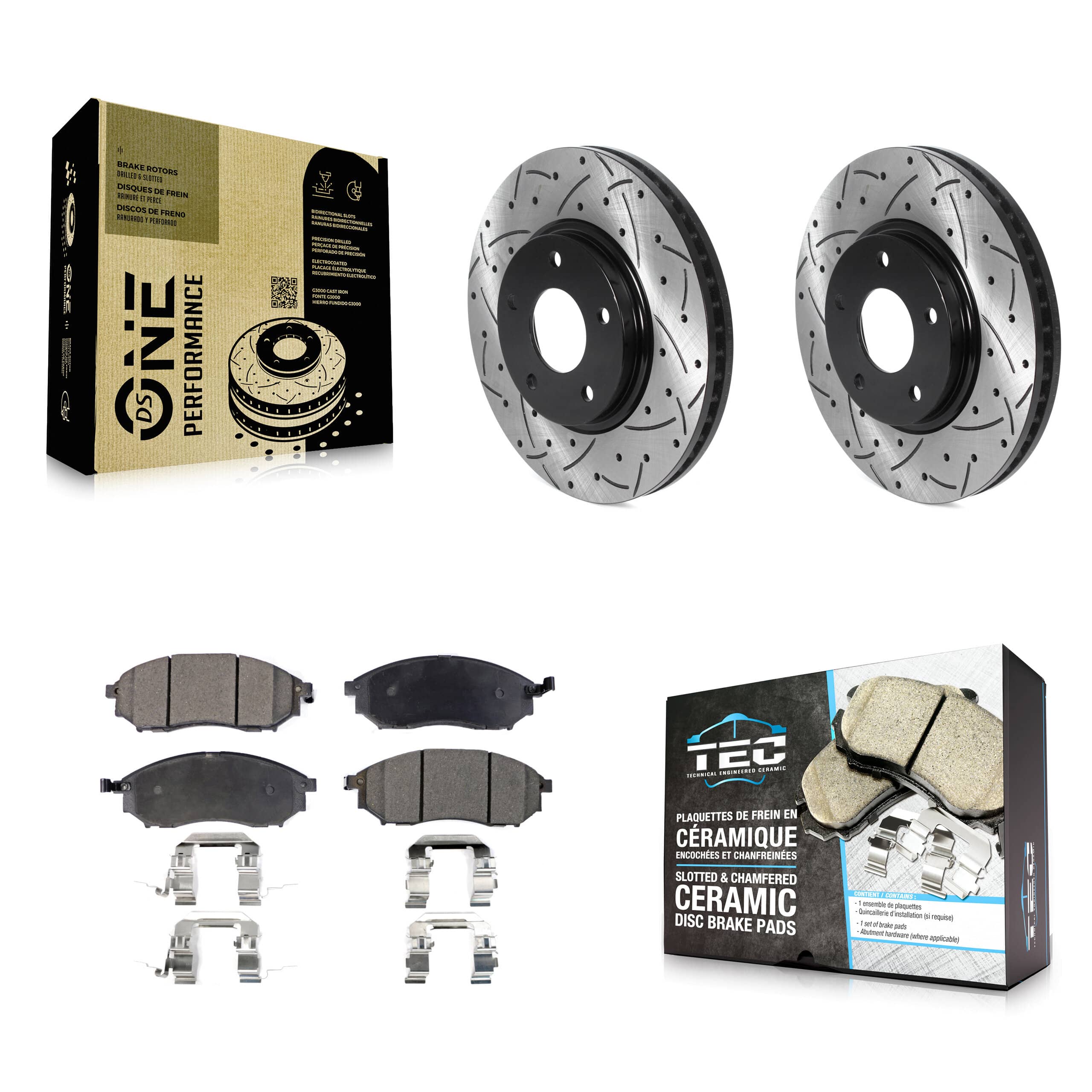 Transit Auto - KDT-100776 - Front Disc Brake Kits