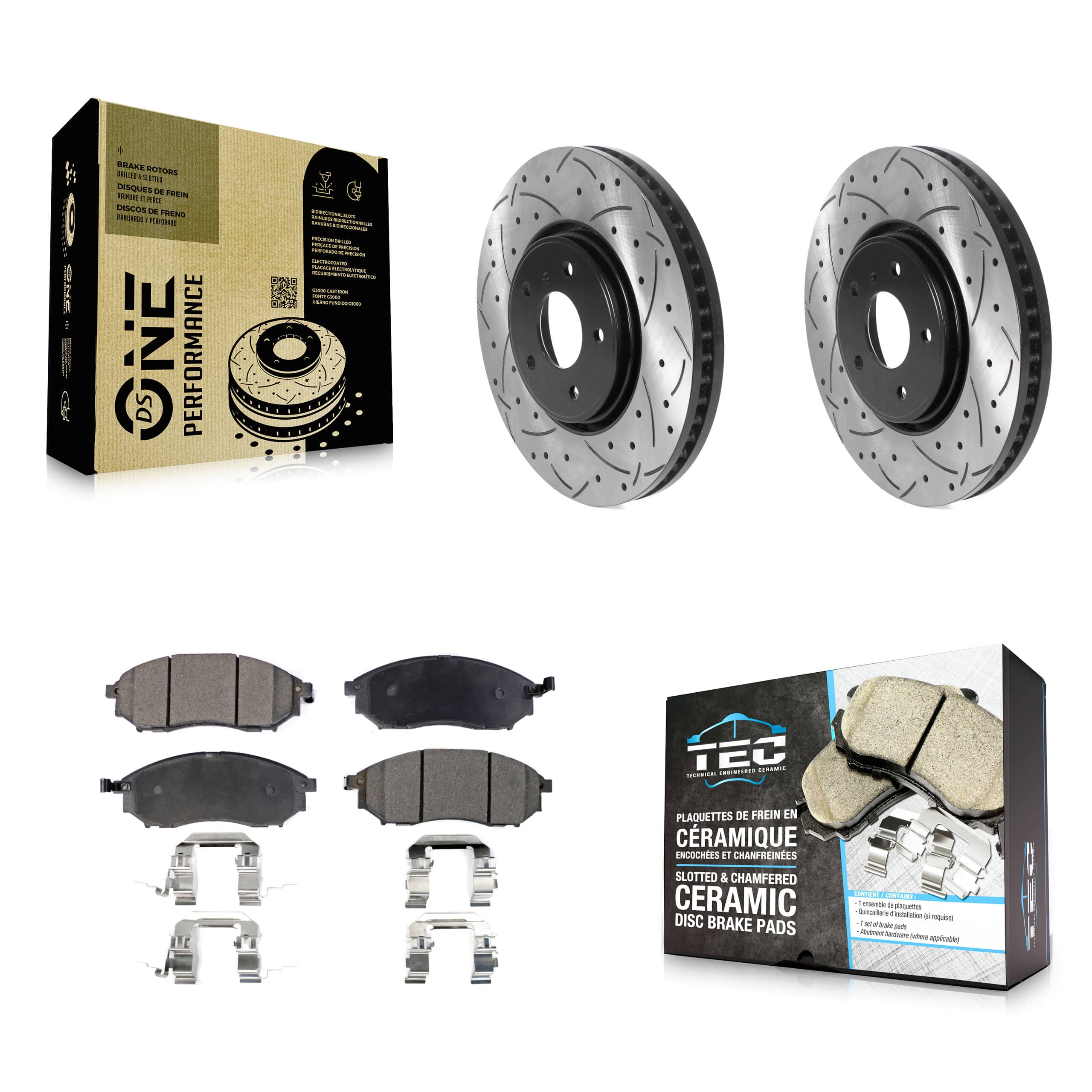 Transit Auto - KDT-100781 - Front Disc Brake Kits