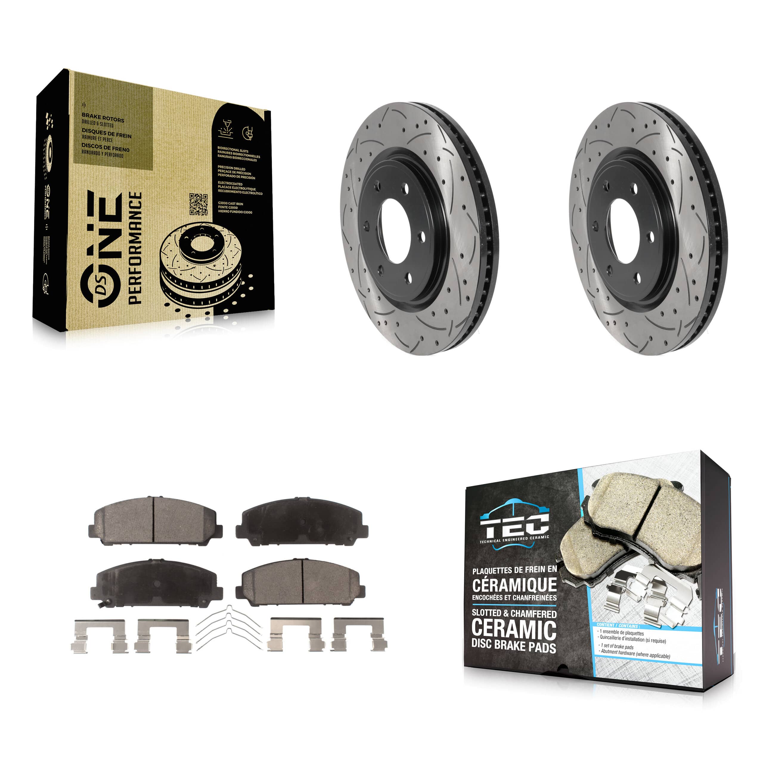 Transit Auto - KDT-100783 - Front Disc Brake Kits
