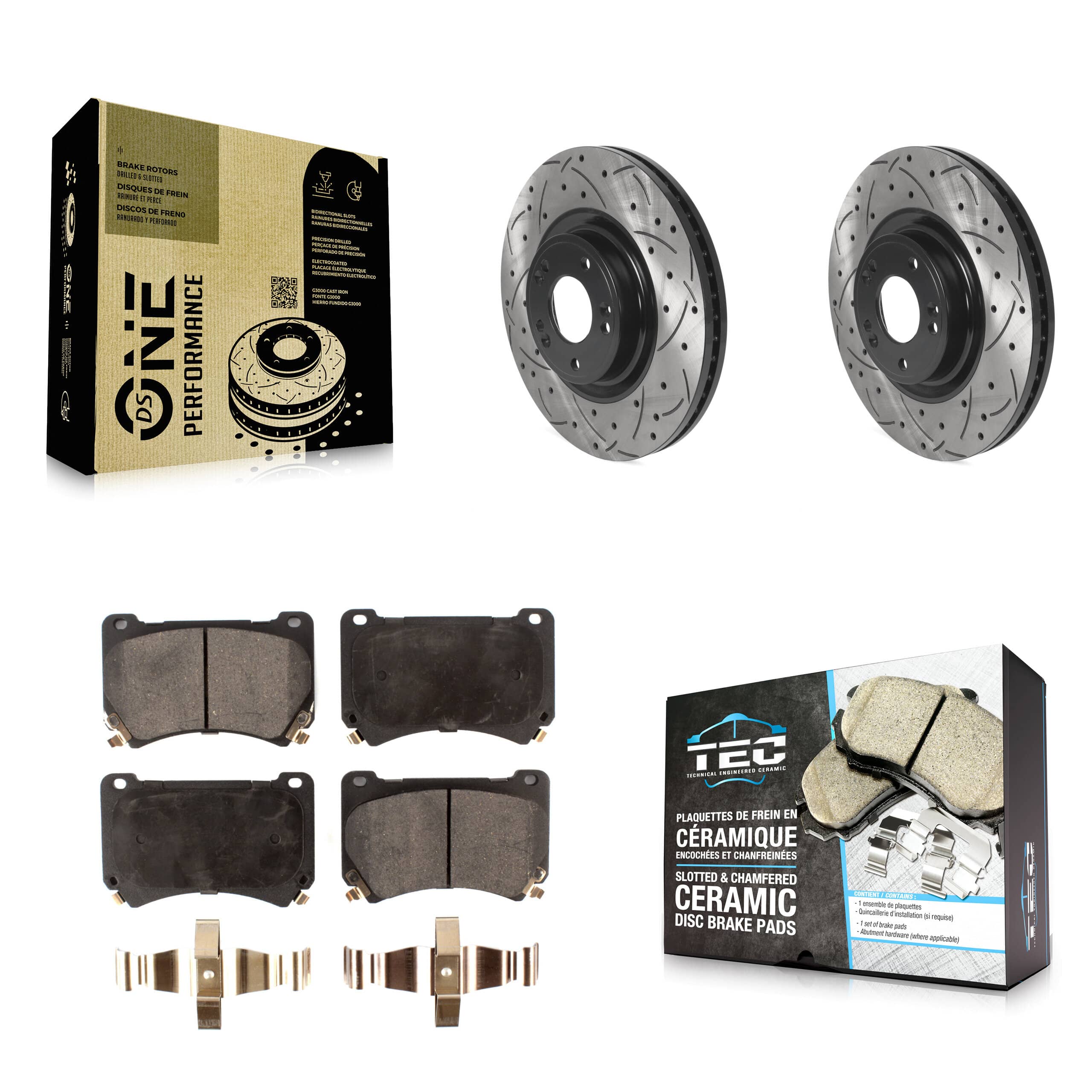 Transit Auto - KDT-100785 - Front Disc Brake Kits