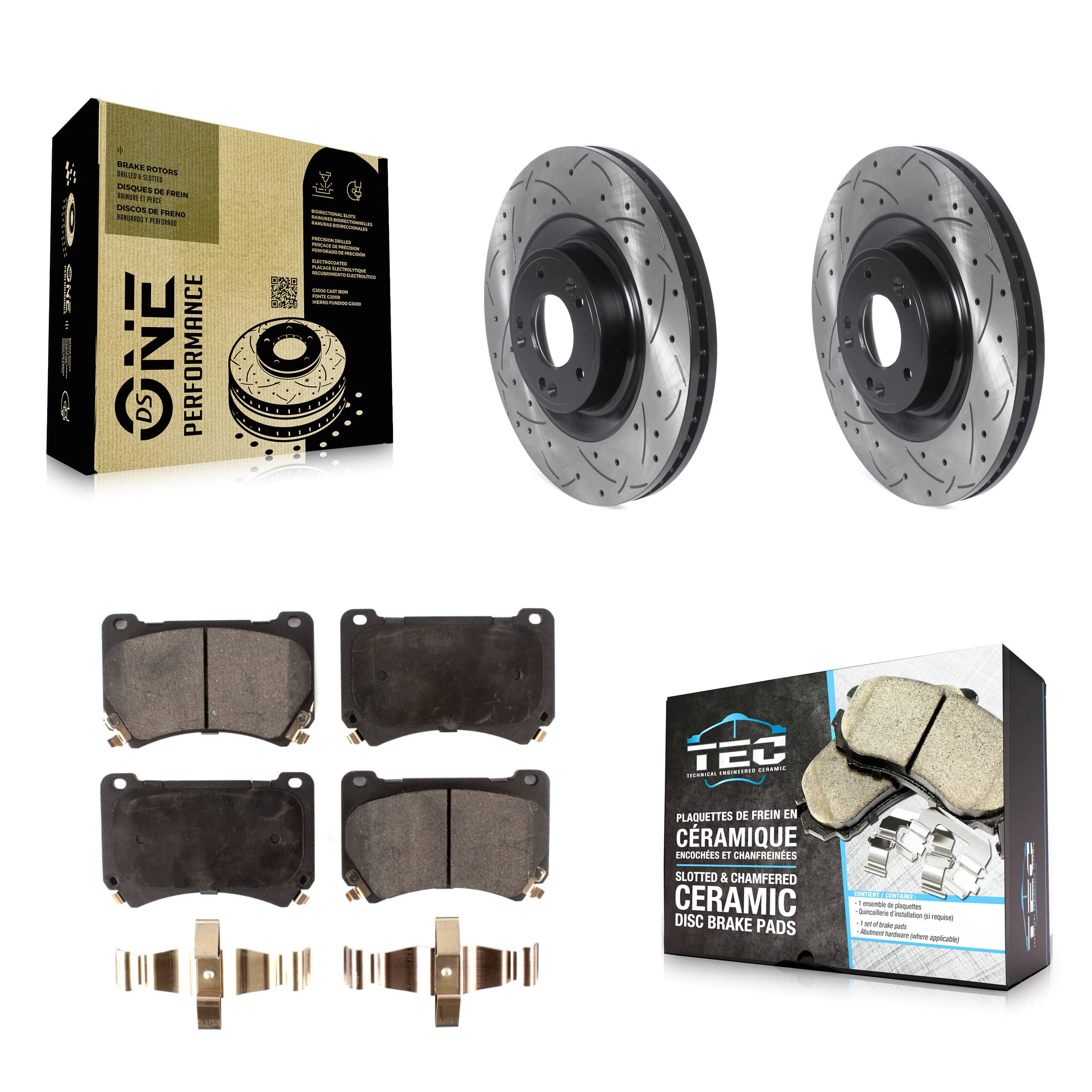 Transit Auto - KDT-100790 - Front Disc Brake Kits