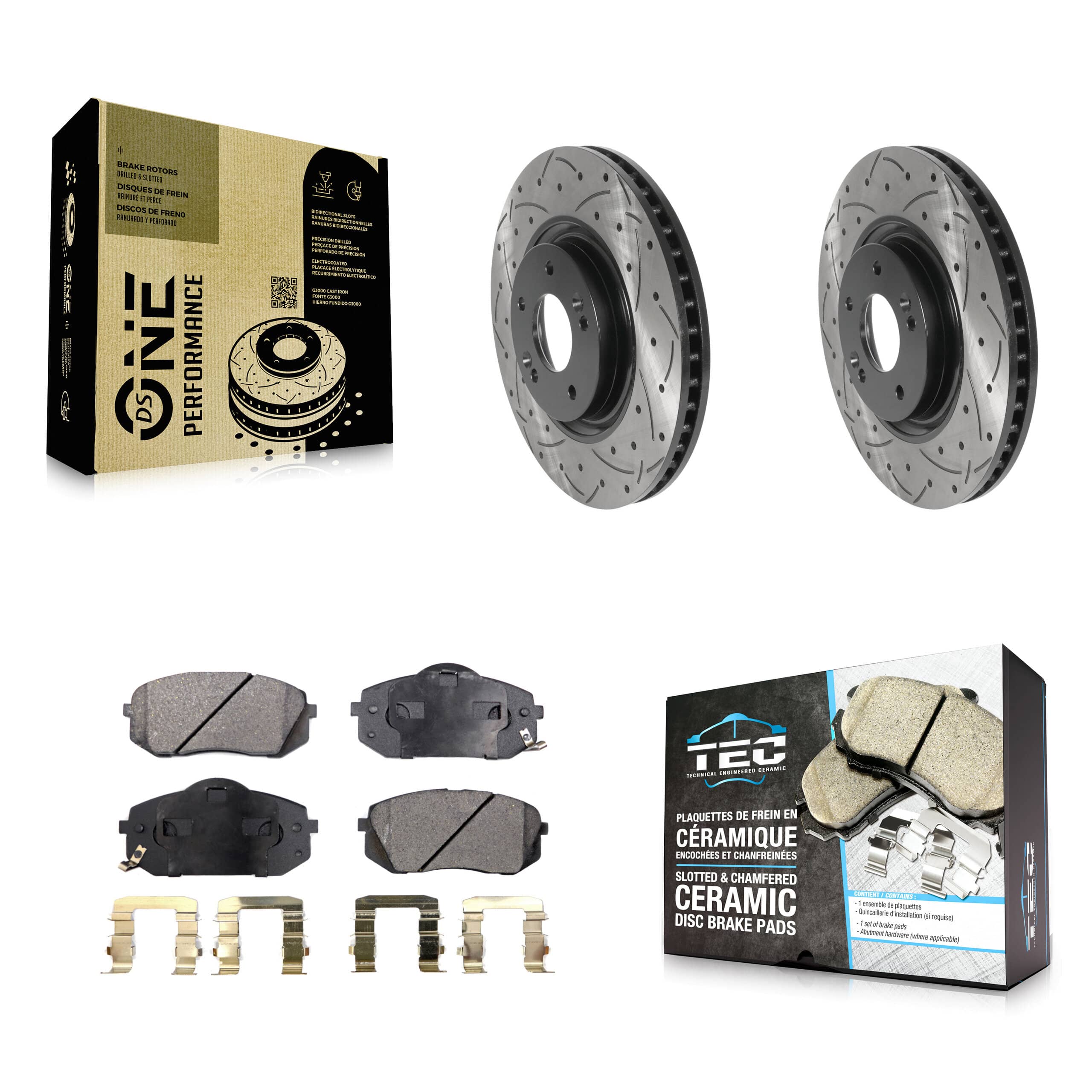 Transit Auto - KDT-100792 - Front Disc Brake Kits
