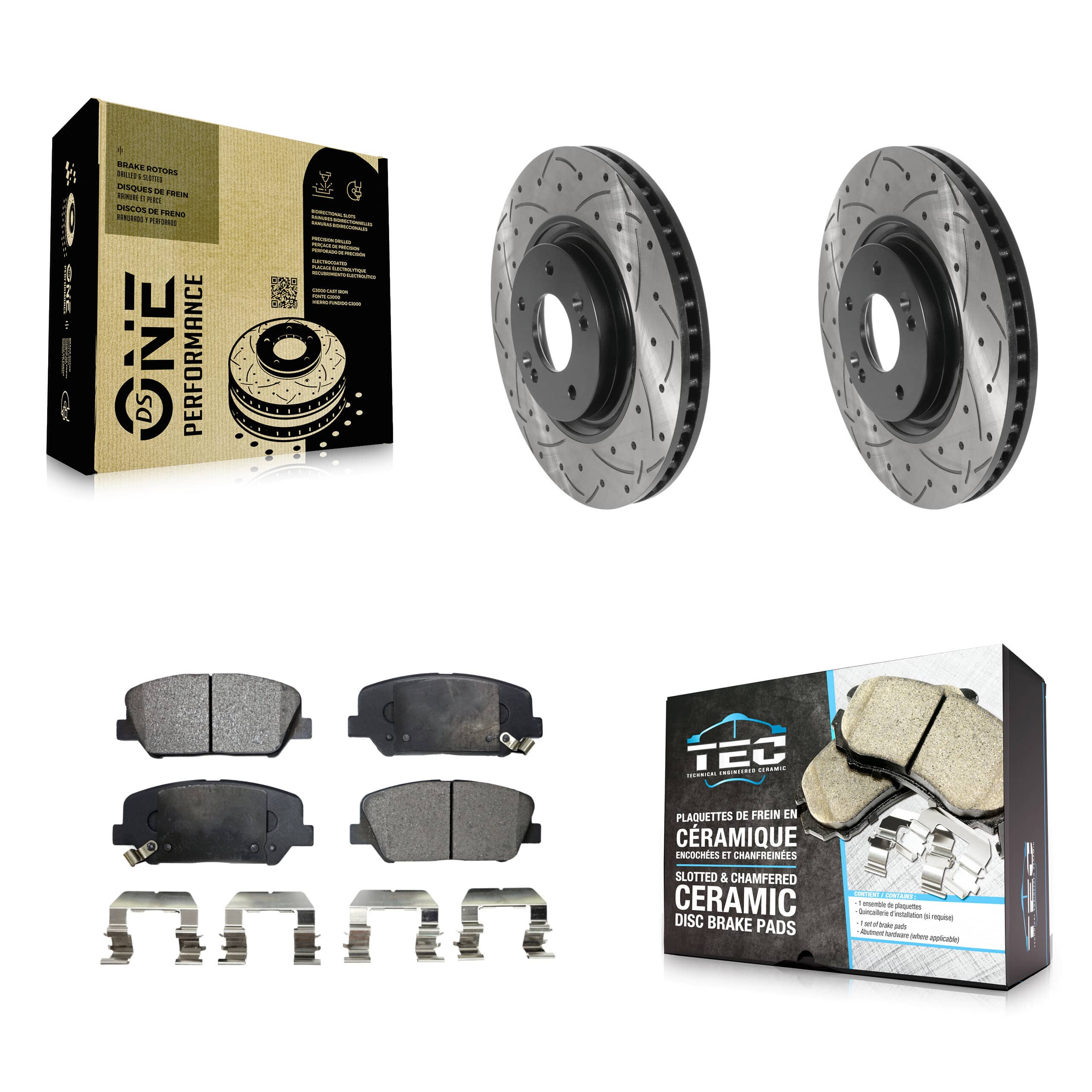 Transit Auto - KDT-100793 - Front Disc Brake Kits