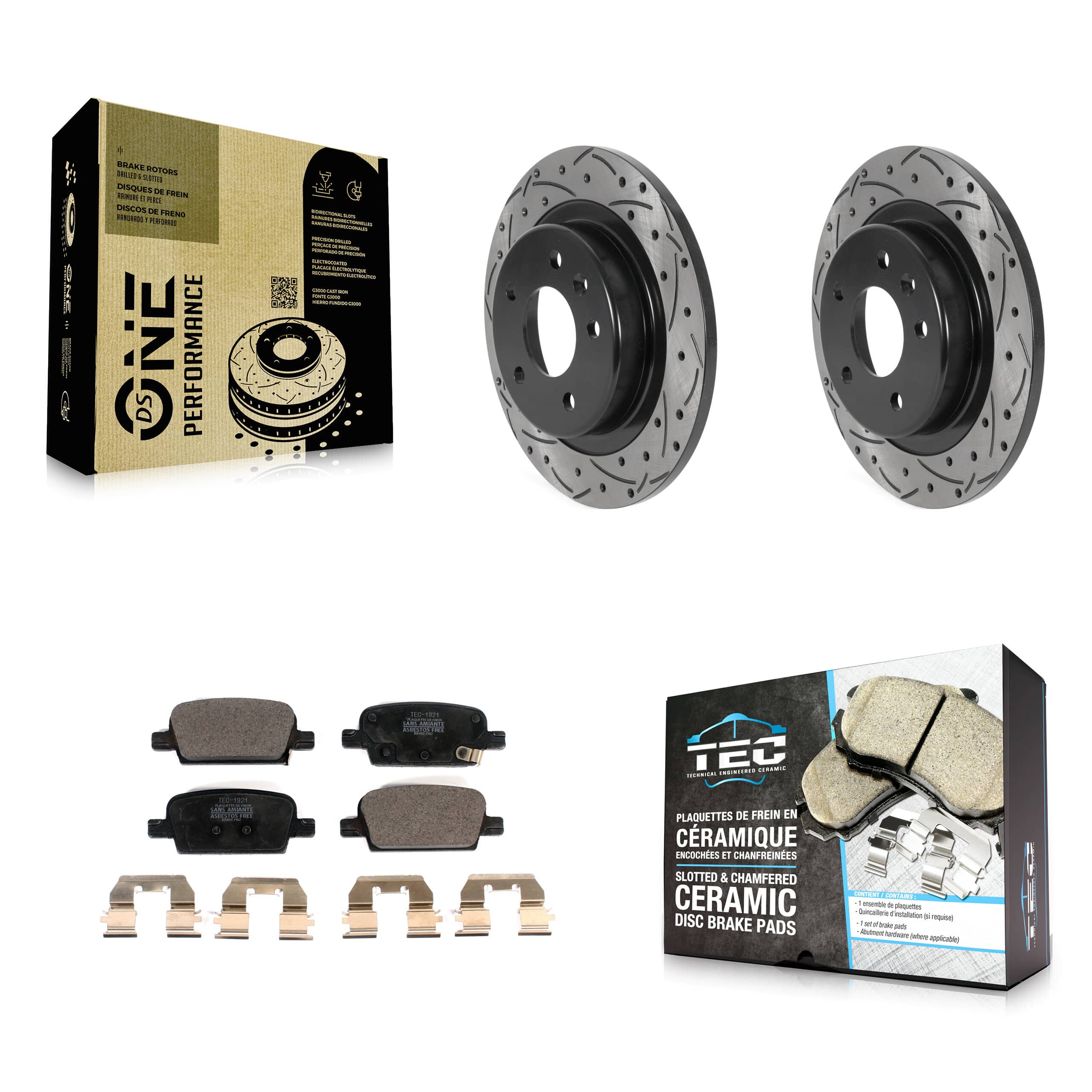 Transit Auto - KDT-100907 - Rear Disc Brake Kits