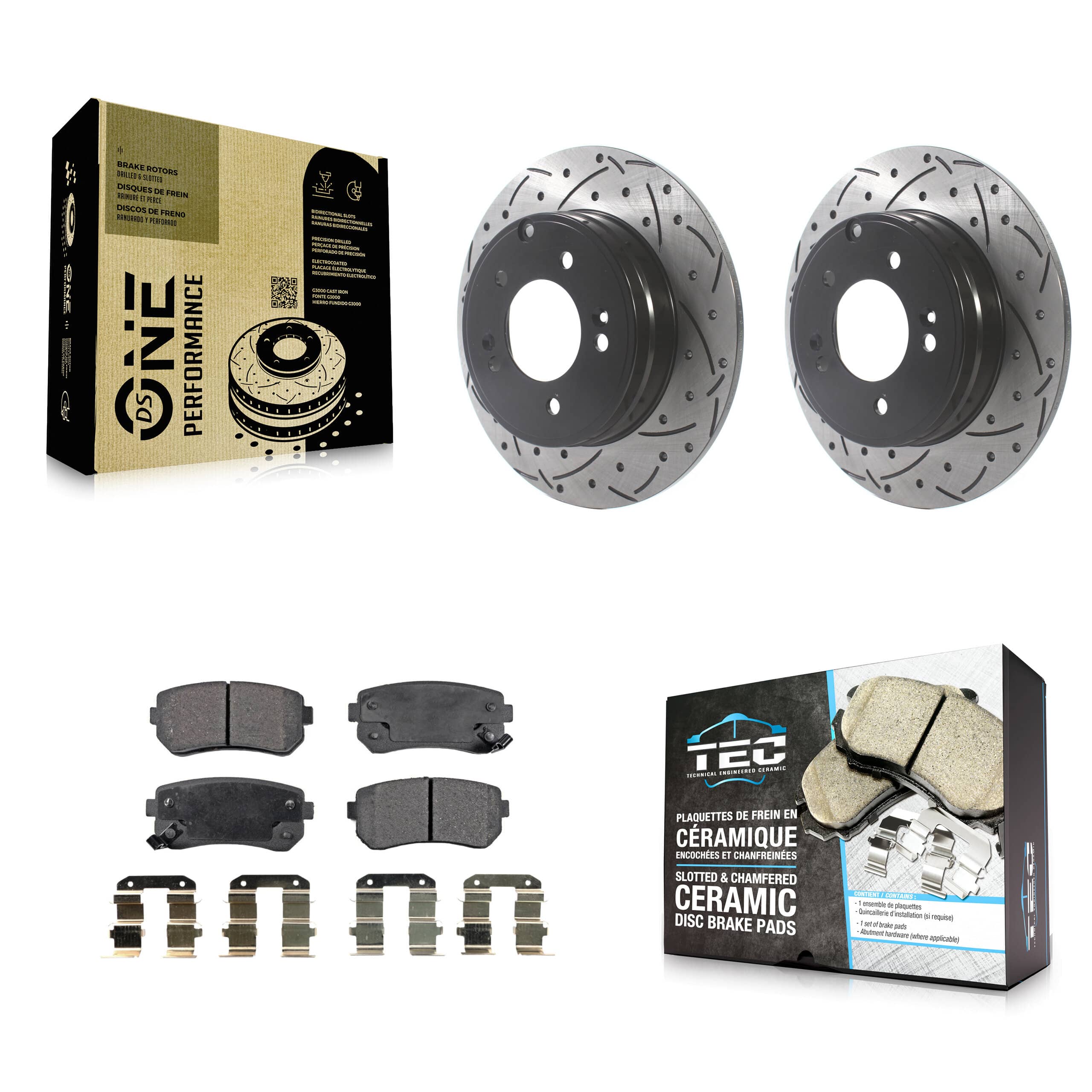 Transit Auto - KDT-100927 - Rear Disc Brake Kits
