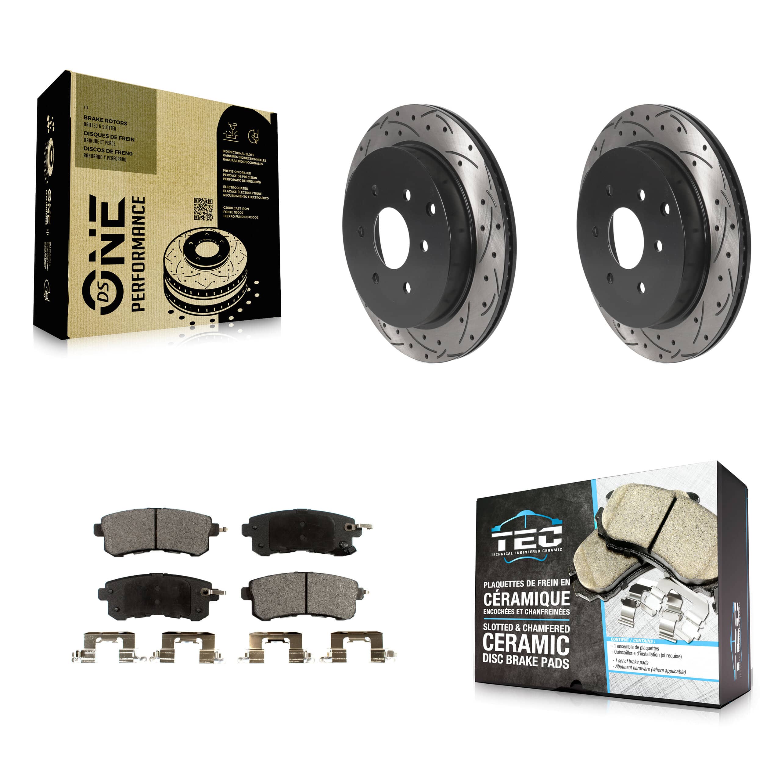Transit Auto - KDT-100941 - Rear Disc Brake Kits