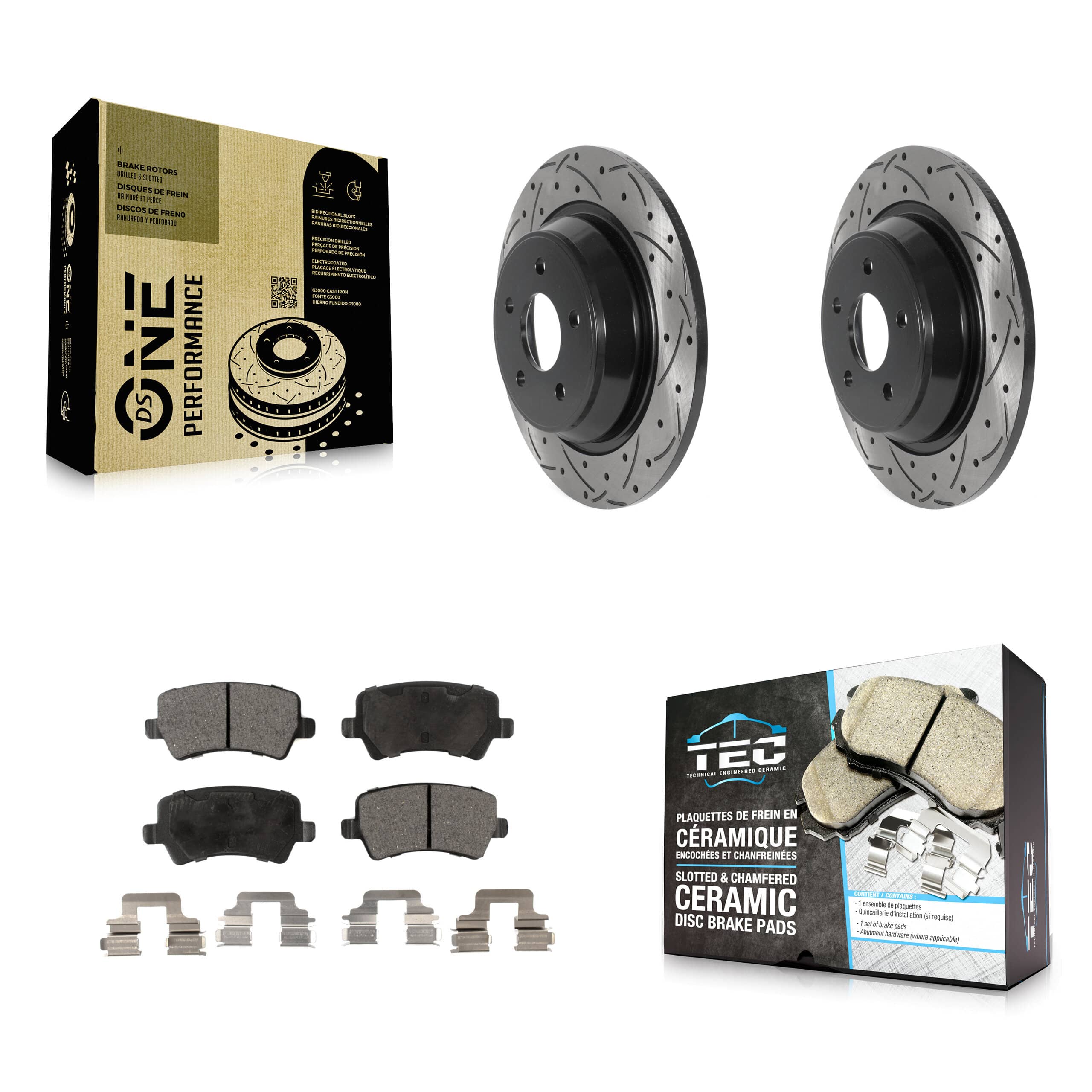 Transit Auto - KDT-100943 - Rear Disc Brake Kits