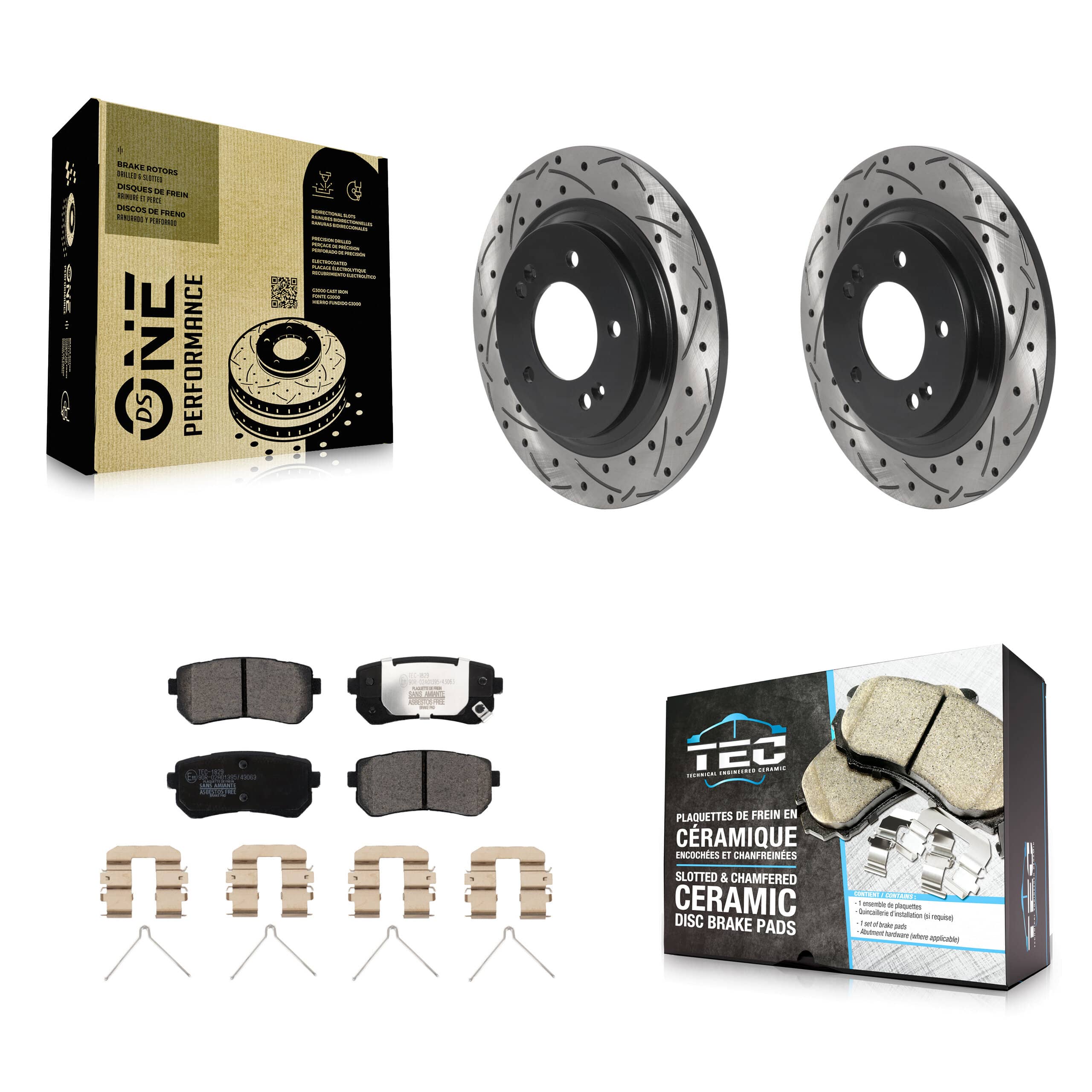 Transit Auto - KDT-100952 - Rear Disc Brake Kits