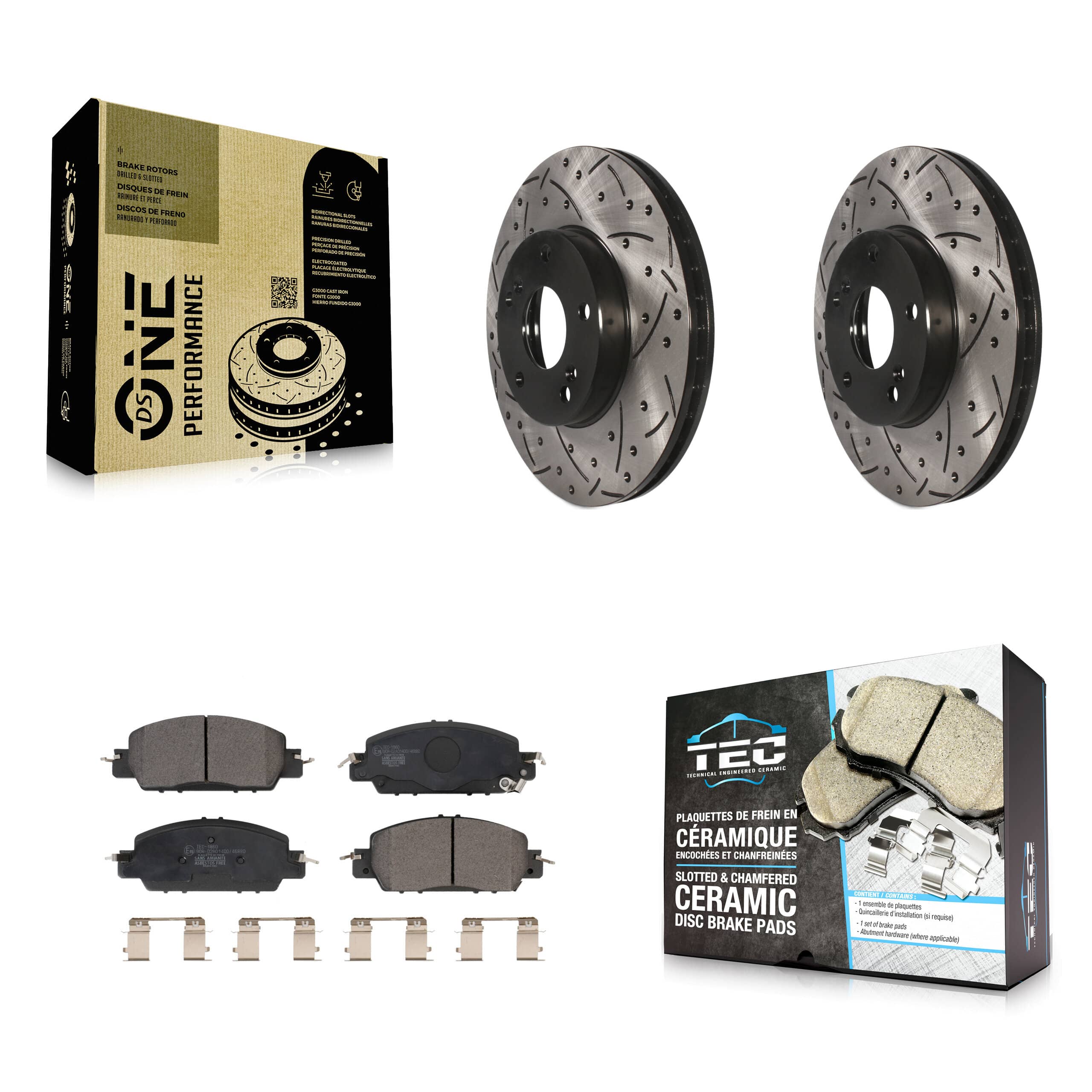 Transit Auto - KDT-100982 - Front Disc Brake Kits