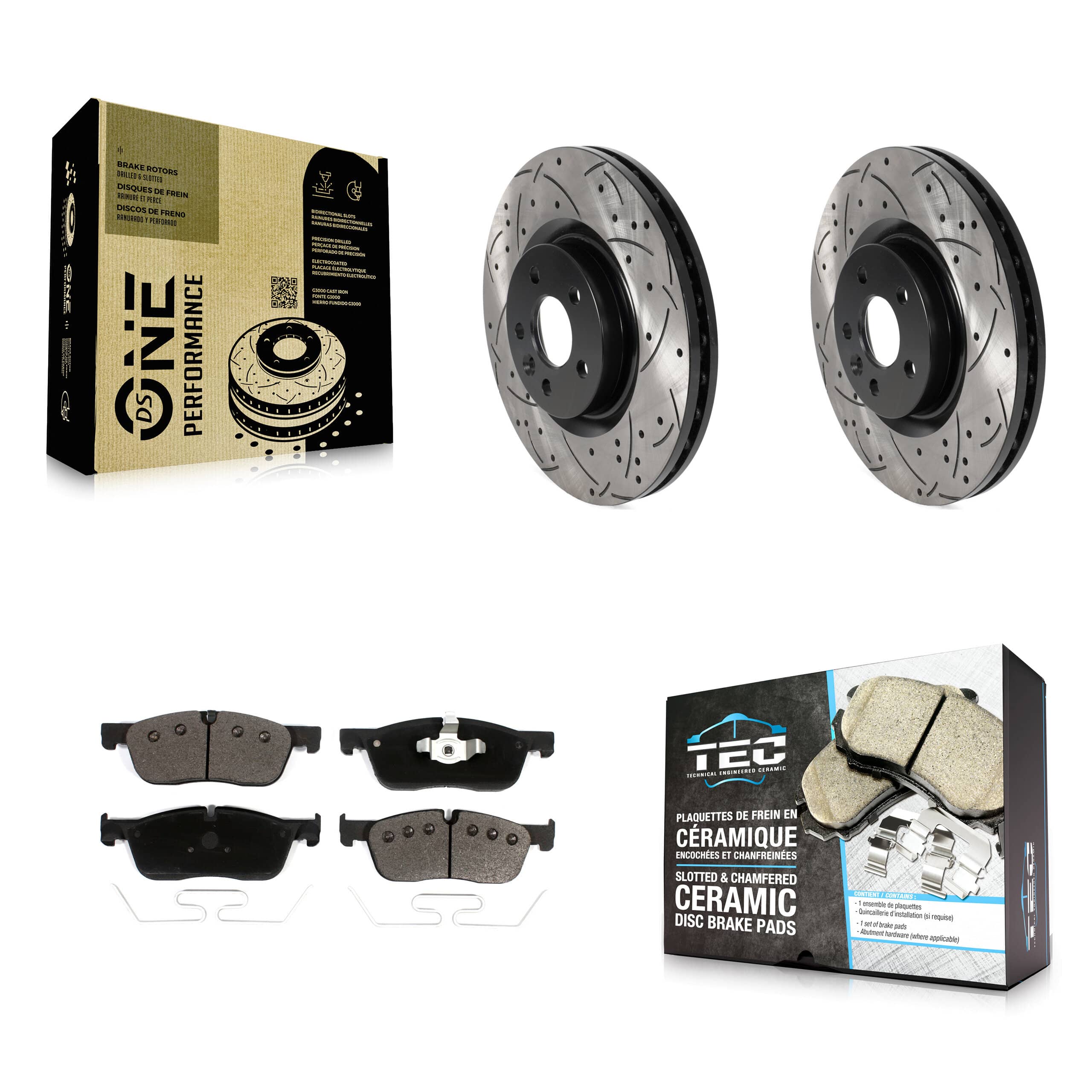 Transit Auto - KDT-100989 - Front Disc Brake Kits