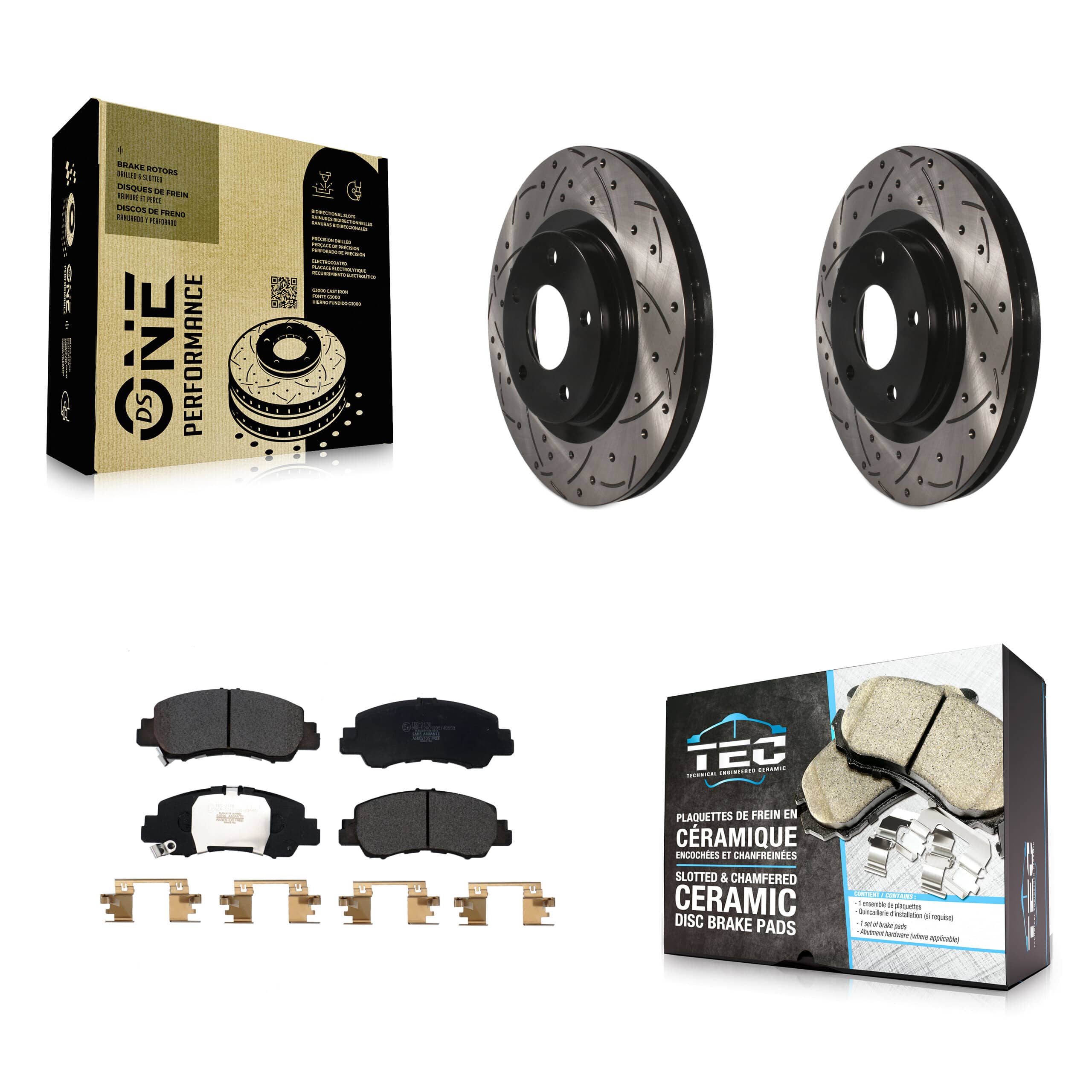 Transit Auto - KDT-101076 - Front Disc Brake Kits