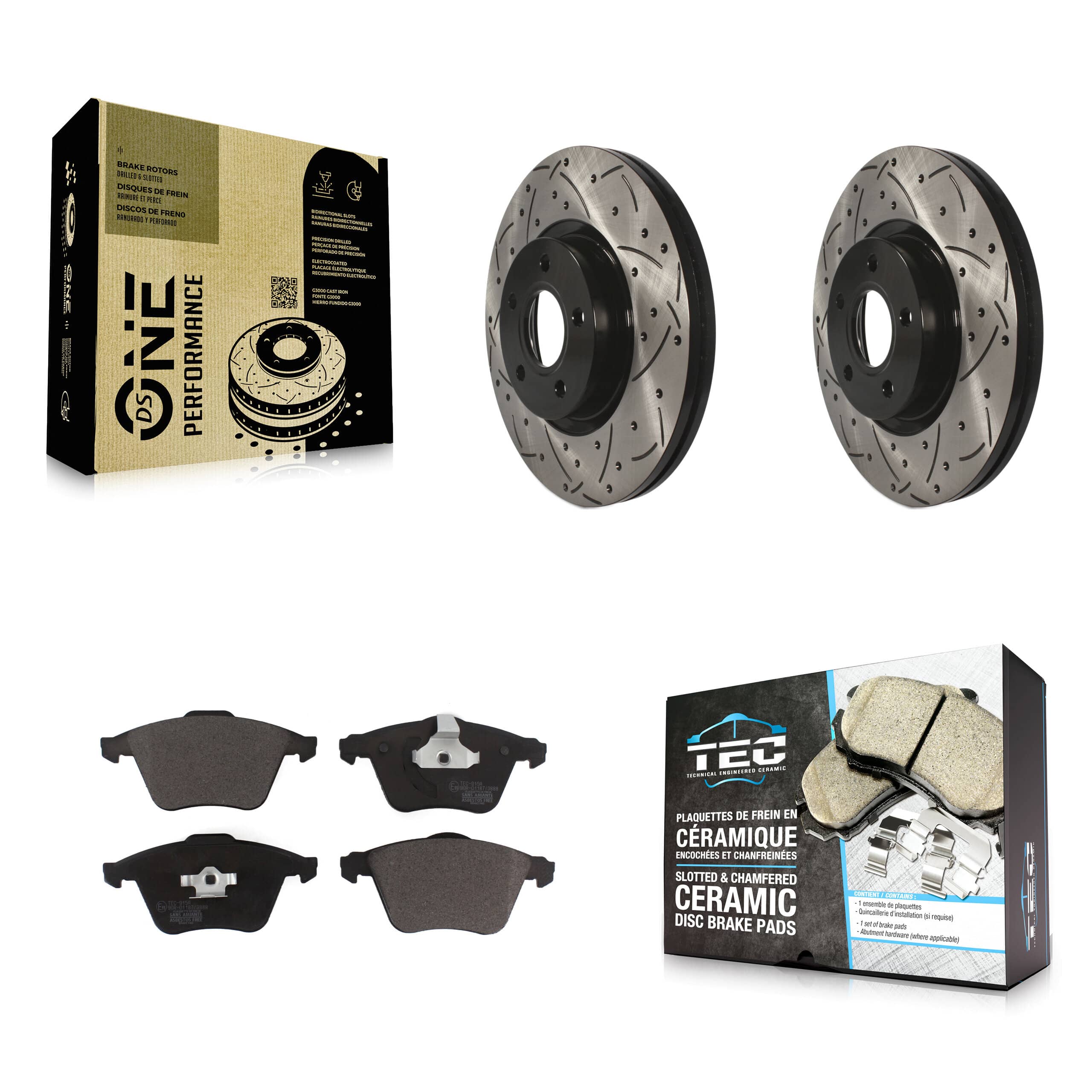 Transit Auto - KDT-101137 - Front Disc Brake Kits
