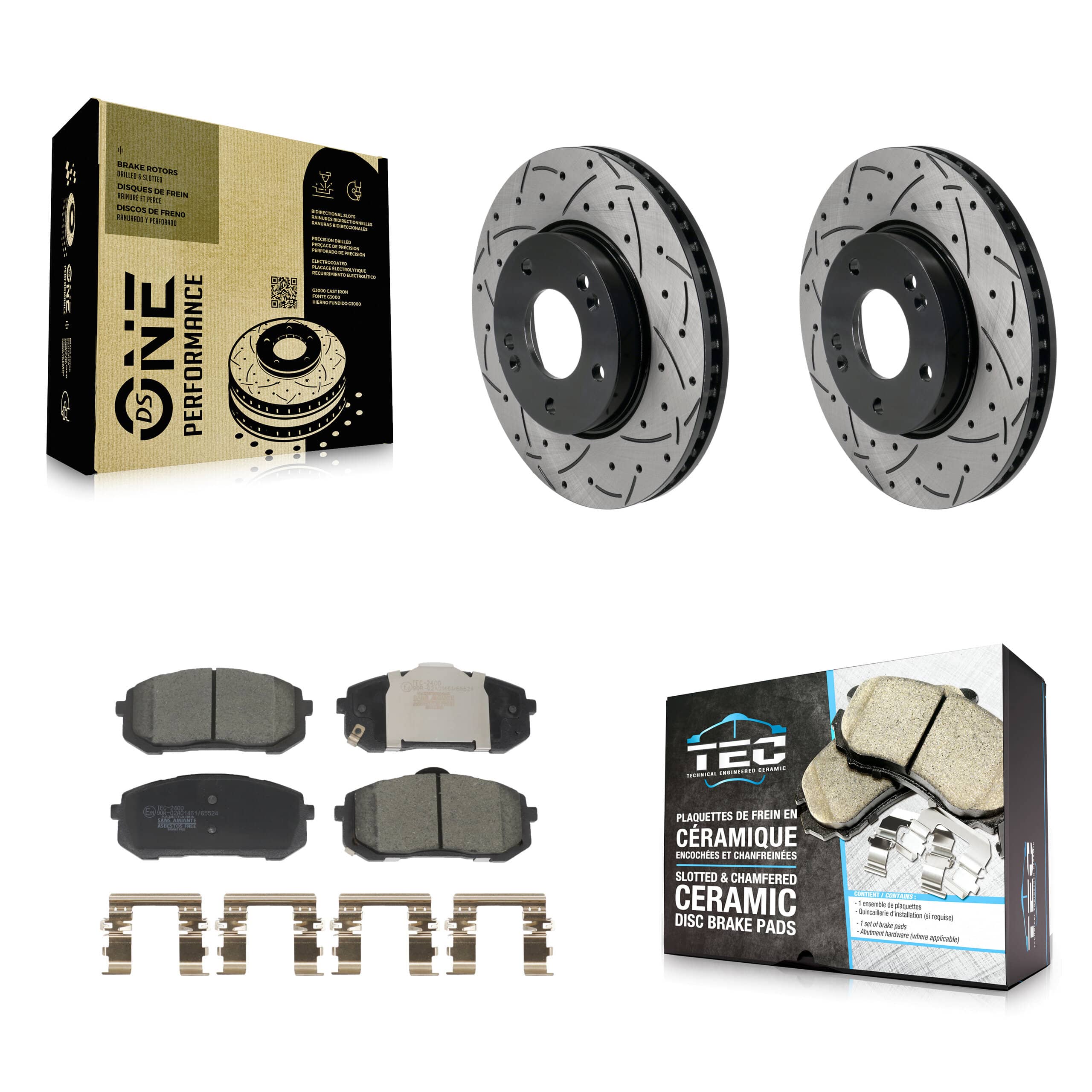 Transit Auto - KDT-101244 - Front Disc Brake Kits