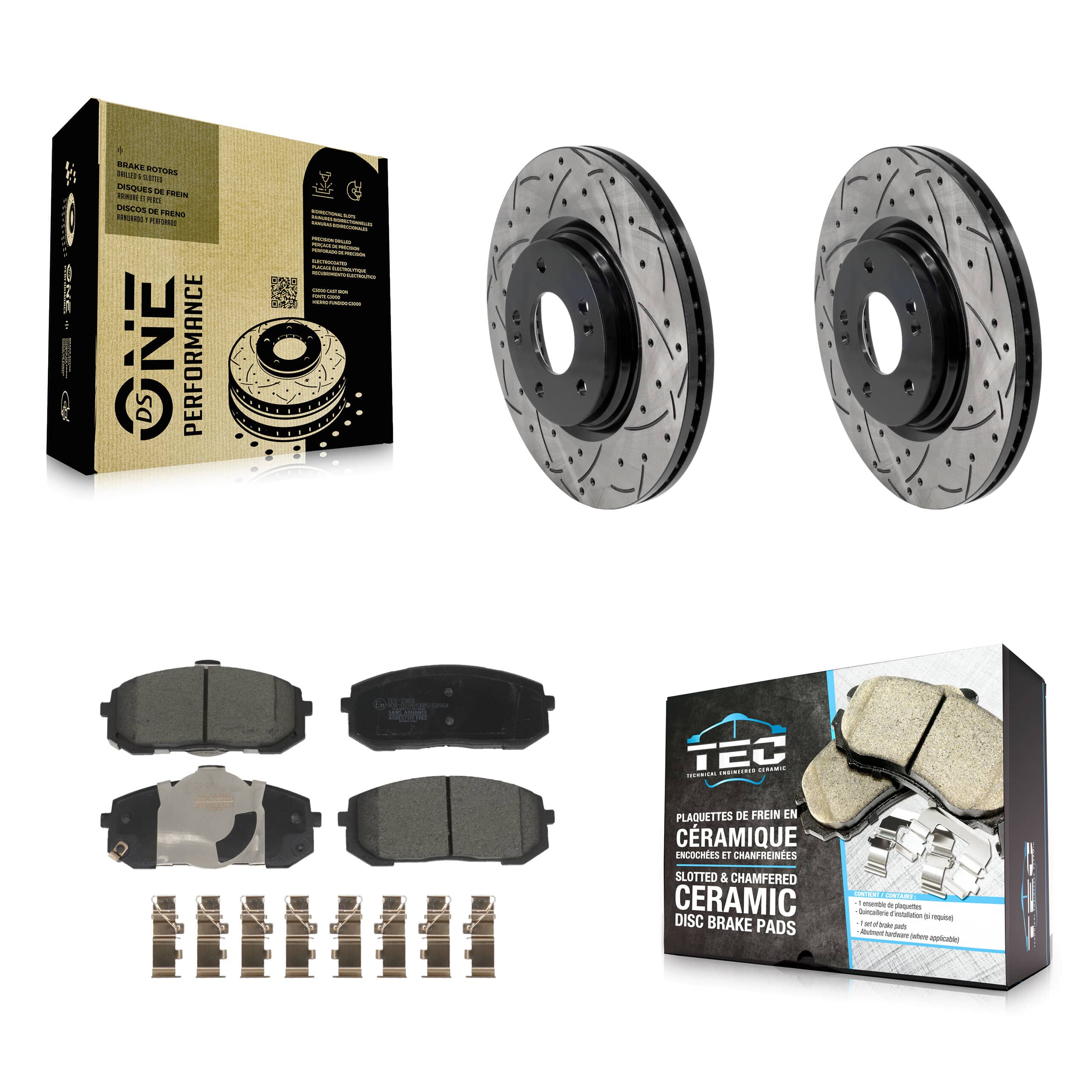 Transit Auto - KDT-101252 - Front Disc Brake Kits