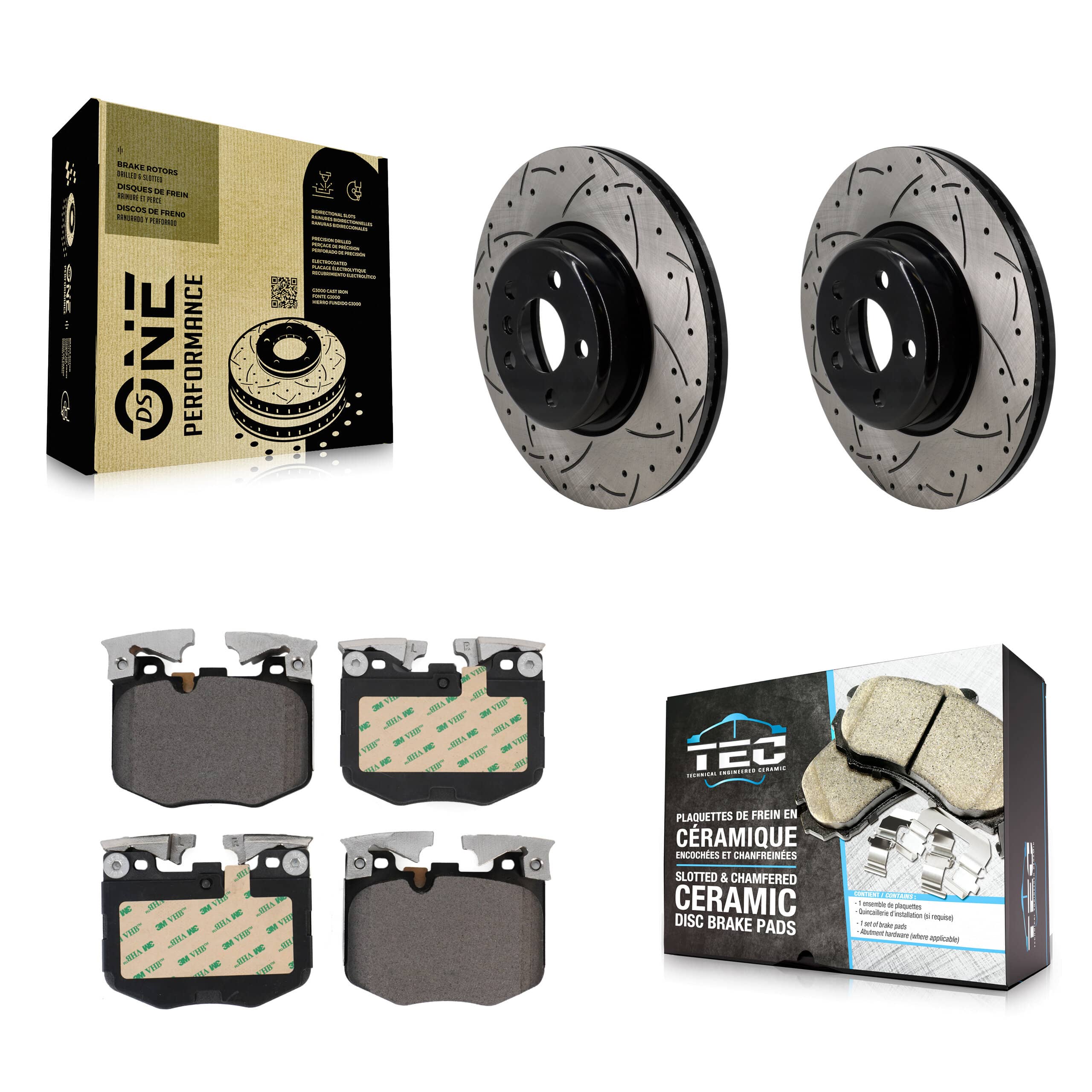 Transit Auto - KDT-101255 - Front Disc Brake Kits
