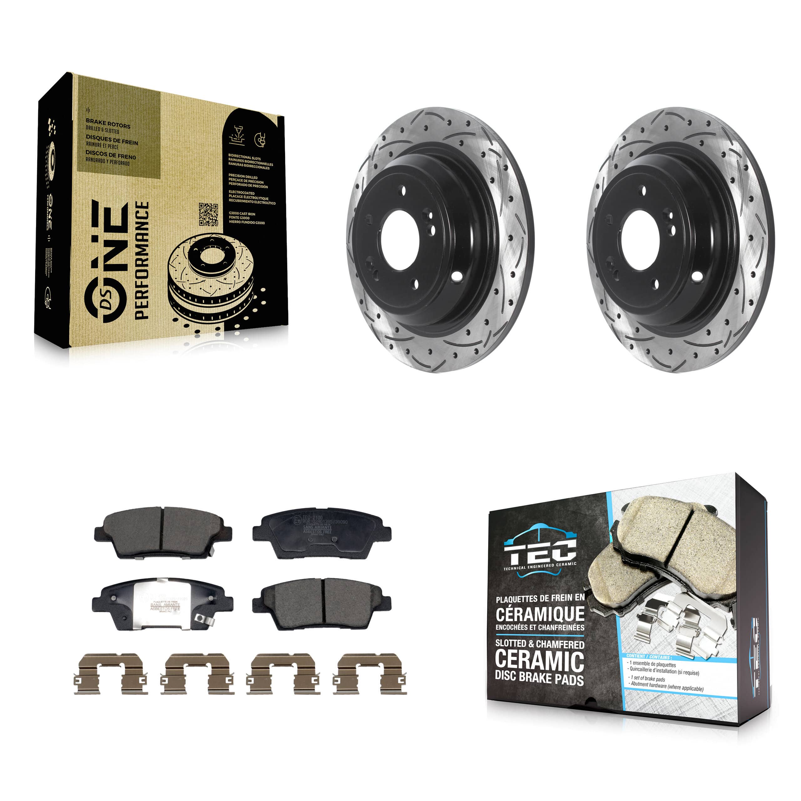 Transit Auto - KDT-101259 - Rear Disc Brake Kits