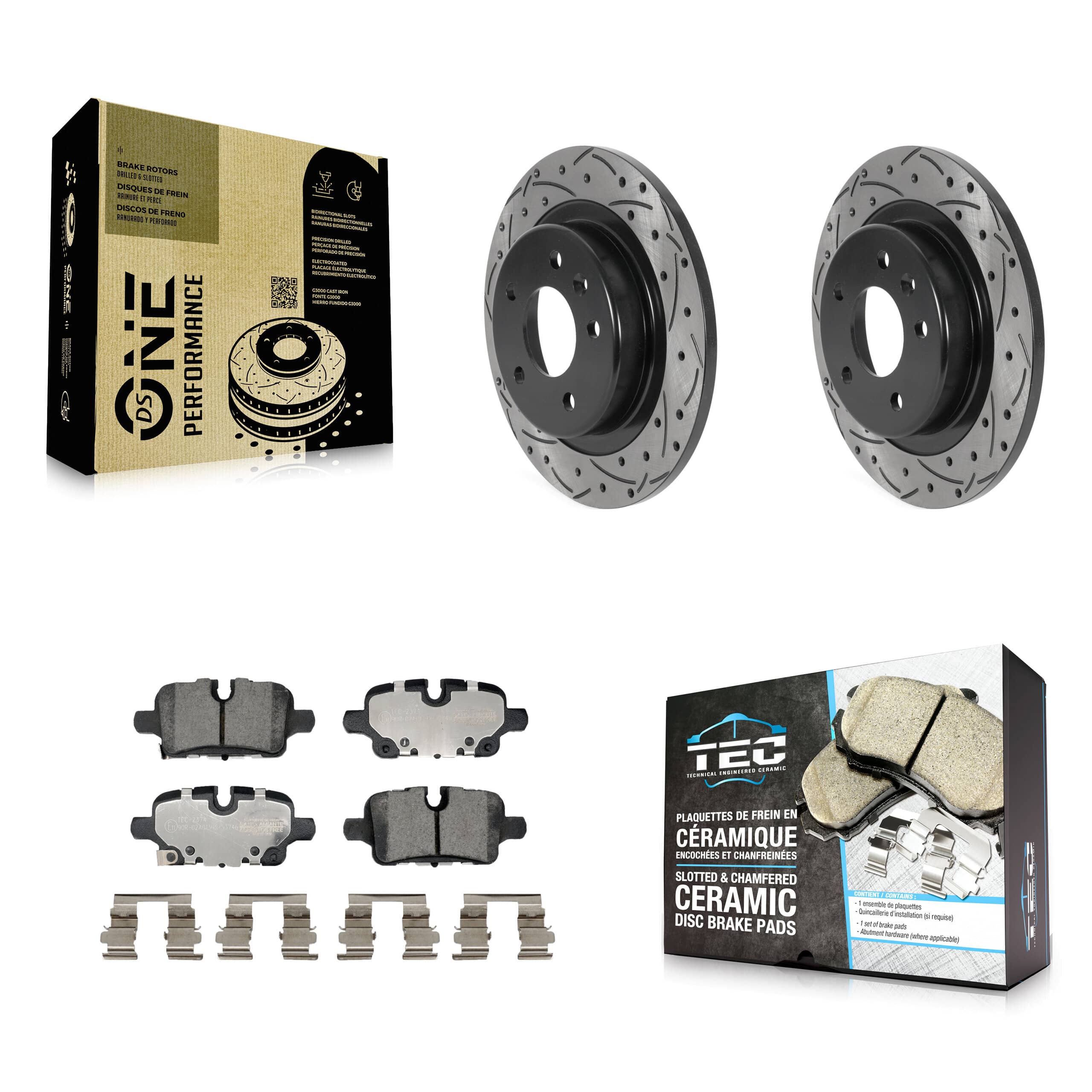 Transit Auto - KDT-101266 - Rear Disc Brake Kits