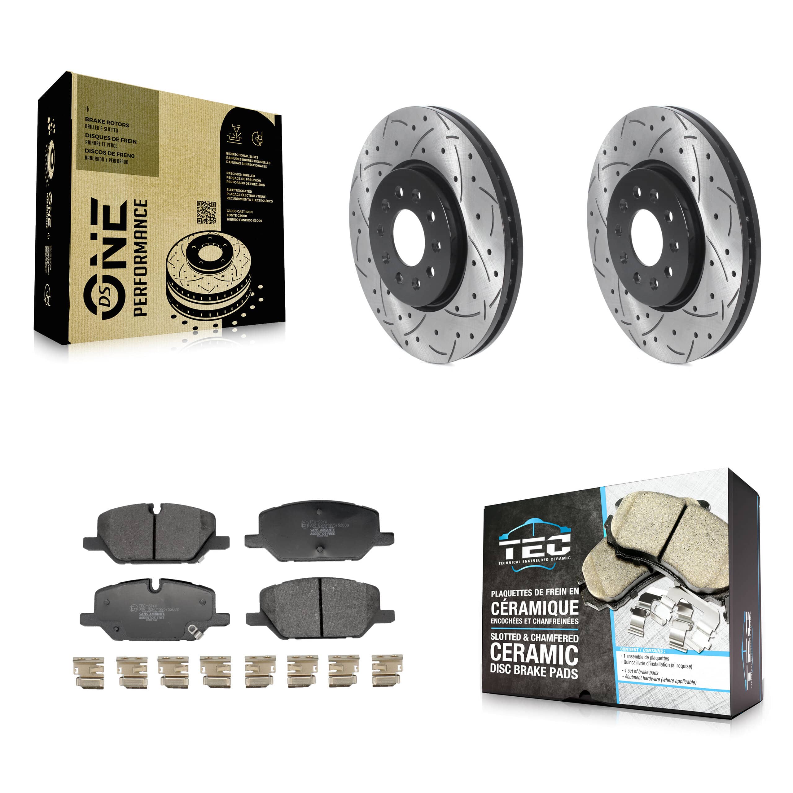 Transit Auto - KDT-101282 - Front Disc Brake Kits