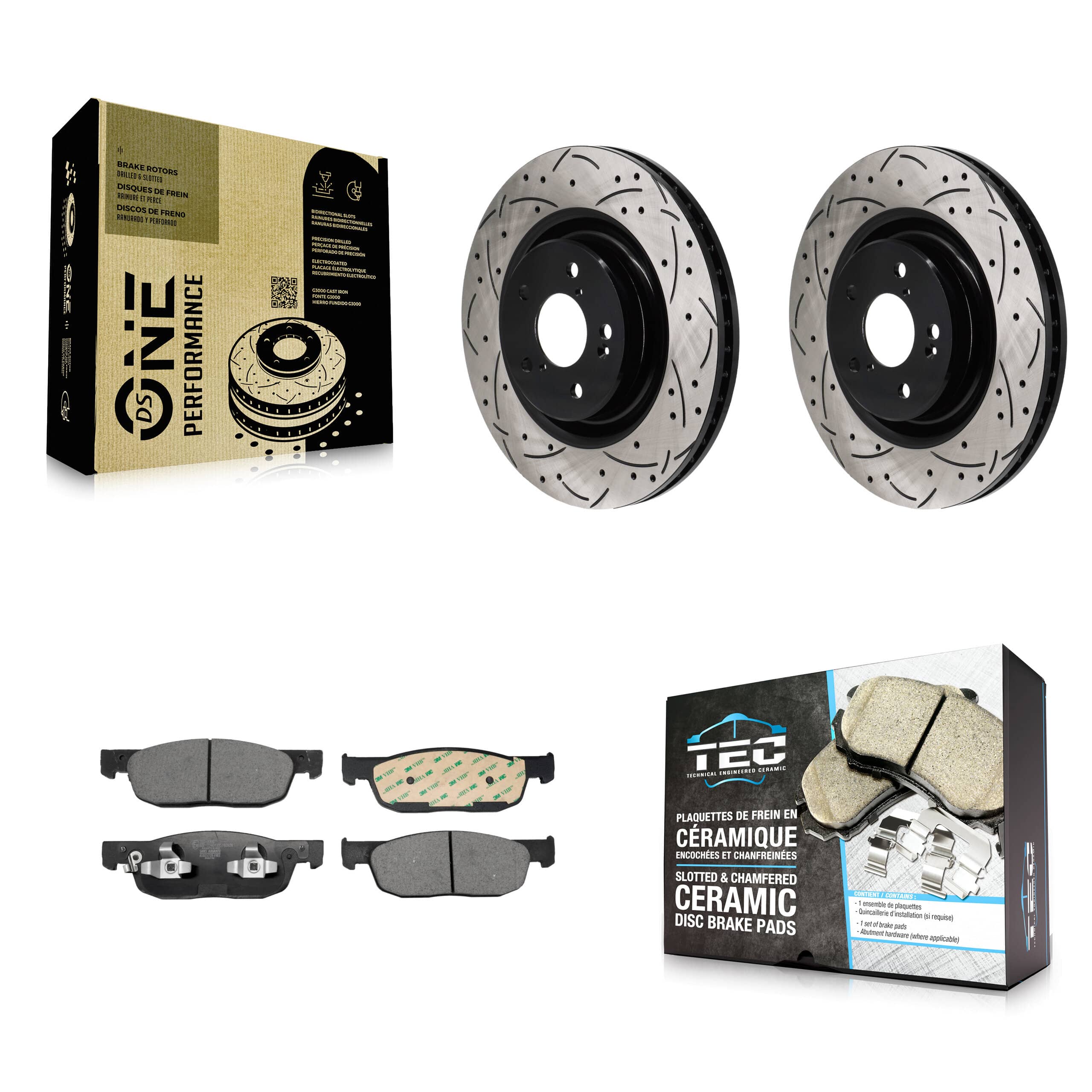 Transit Auto - KDT-101285 - Front Disc Brake Kits