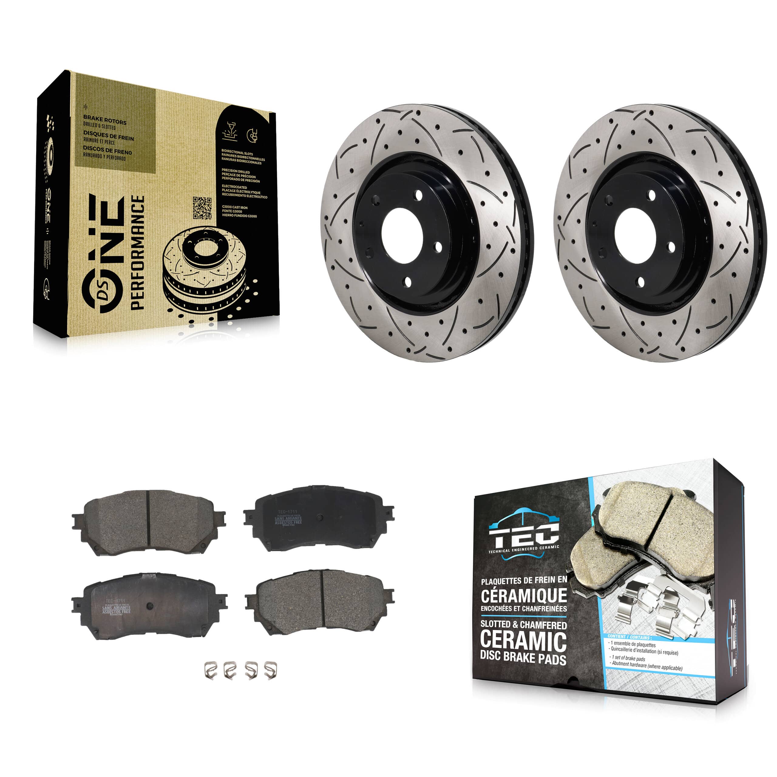Transit Auto - KDT-101308 - Front Disc Brake Kits
