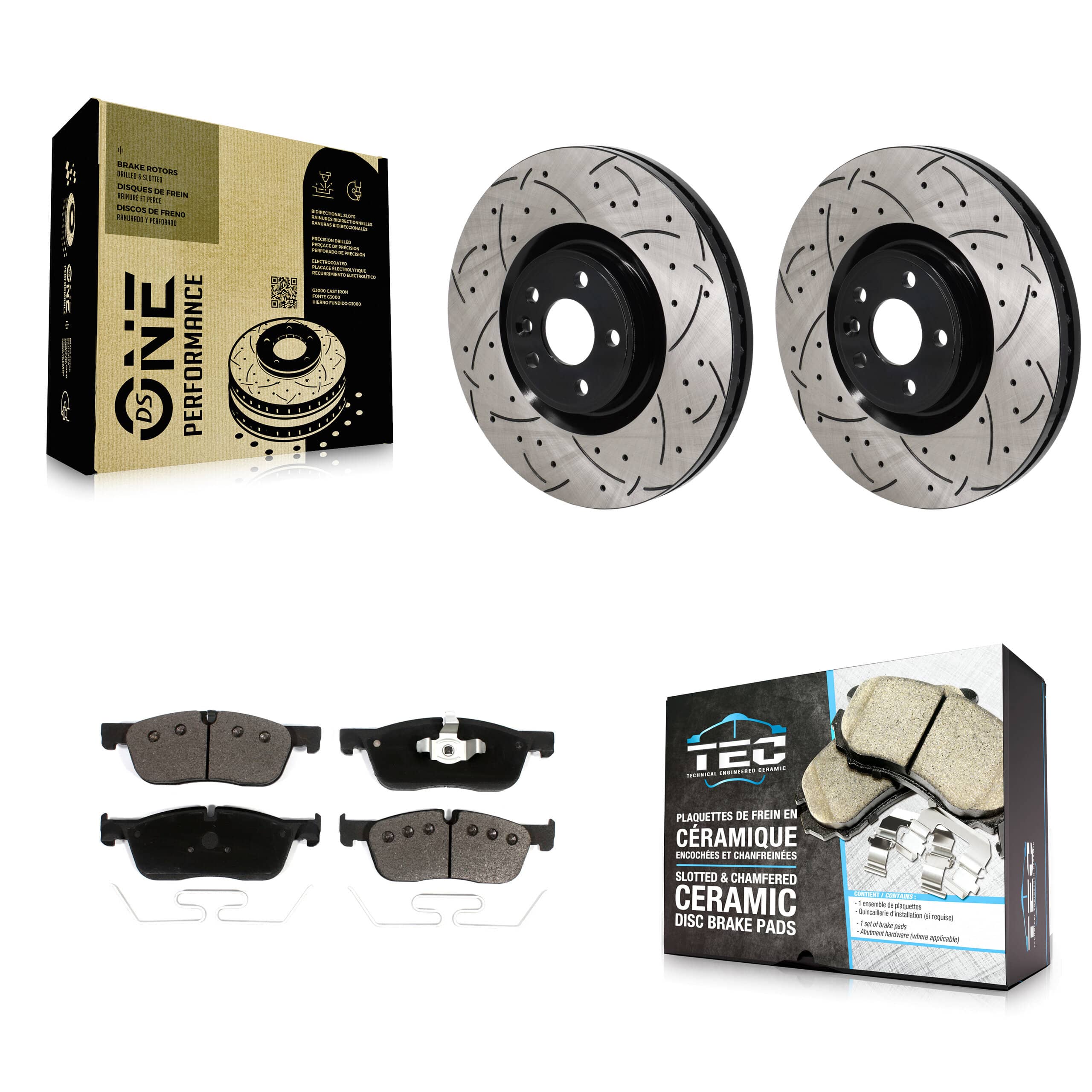 Transit Auto - KDT-101323 - Front Disc Brake Kits