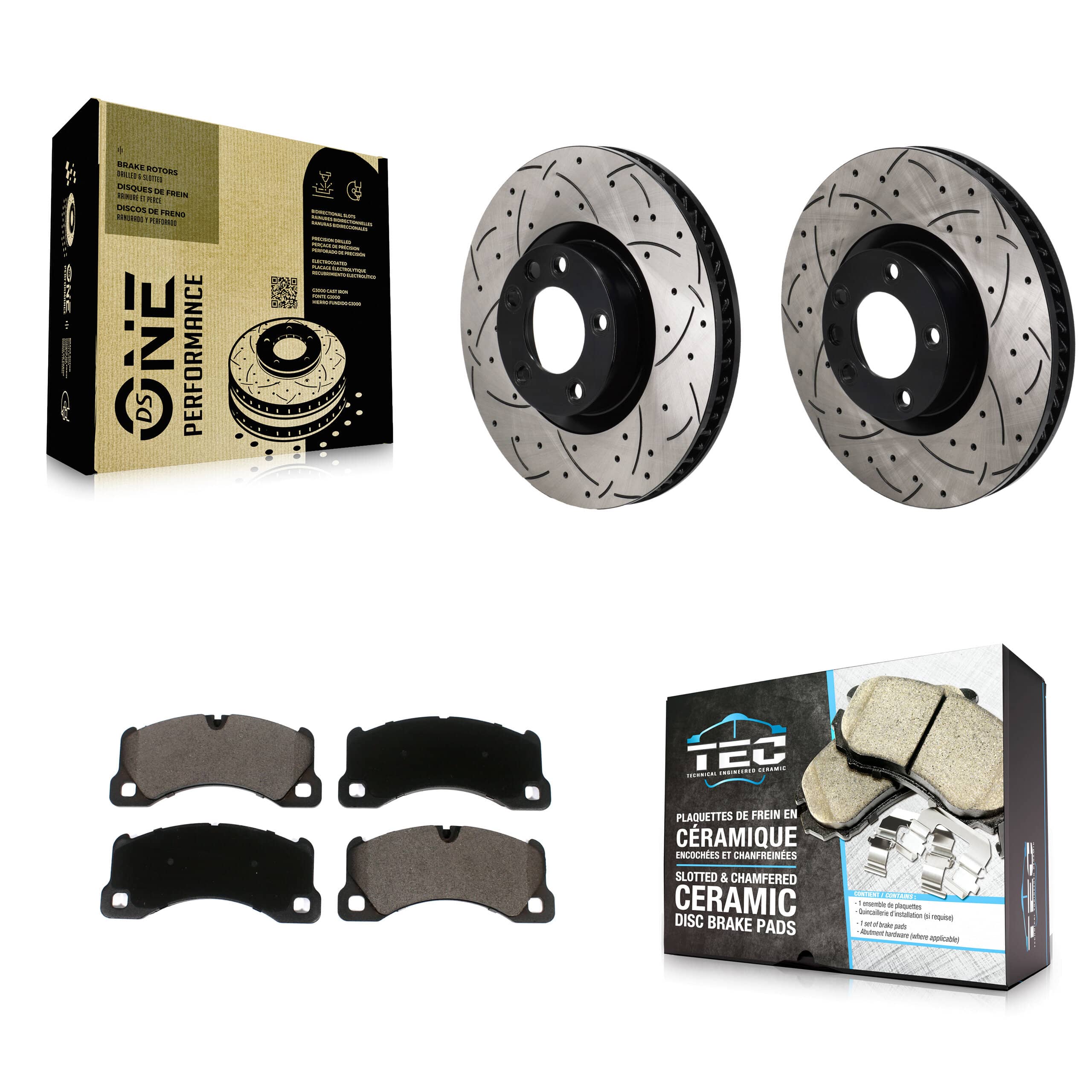 Transit Auto - KDT-101394 - Front Disc Brake Kits