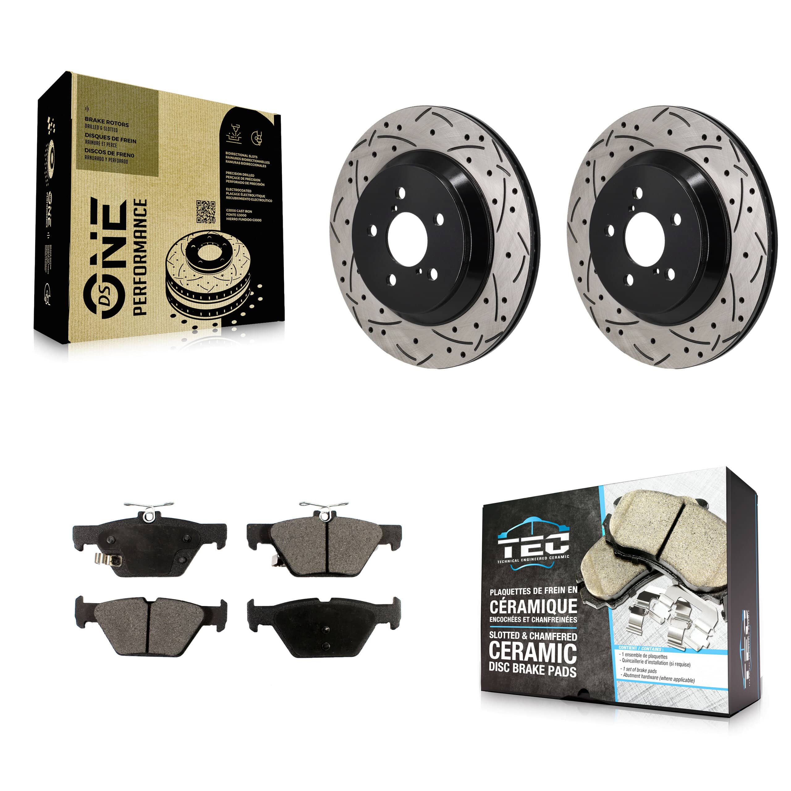 Transit Auto - KDT-101422 - Rear Disc Brake Kits