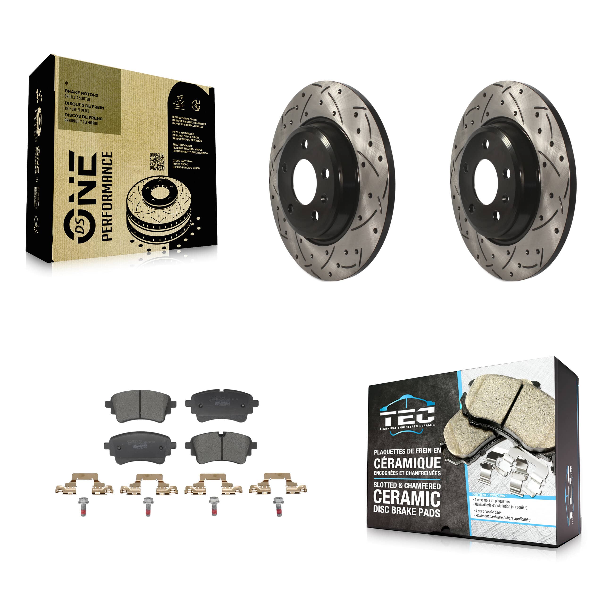 Transit Auto - KDT-101425 - Rear Disc Brake Kits