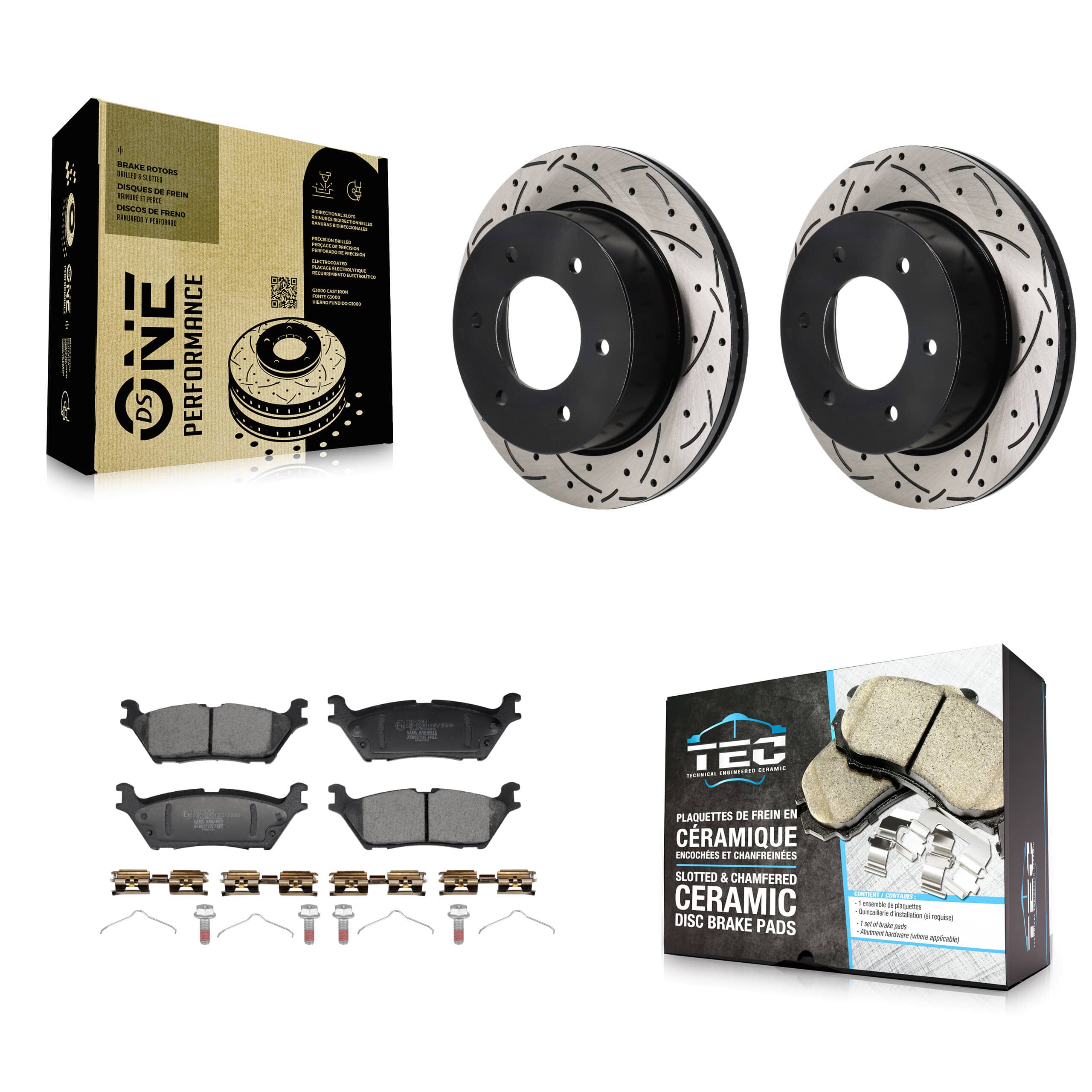 Transit Auto - KDT-101430 - Rear Disc Brake Kits