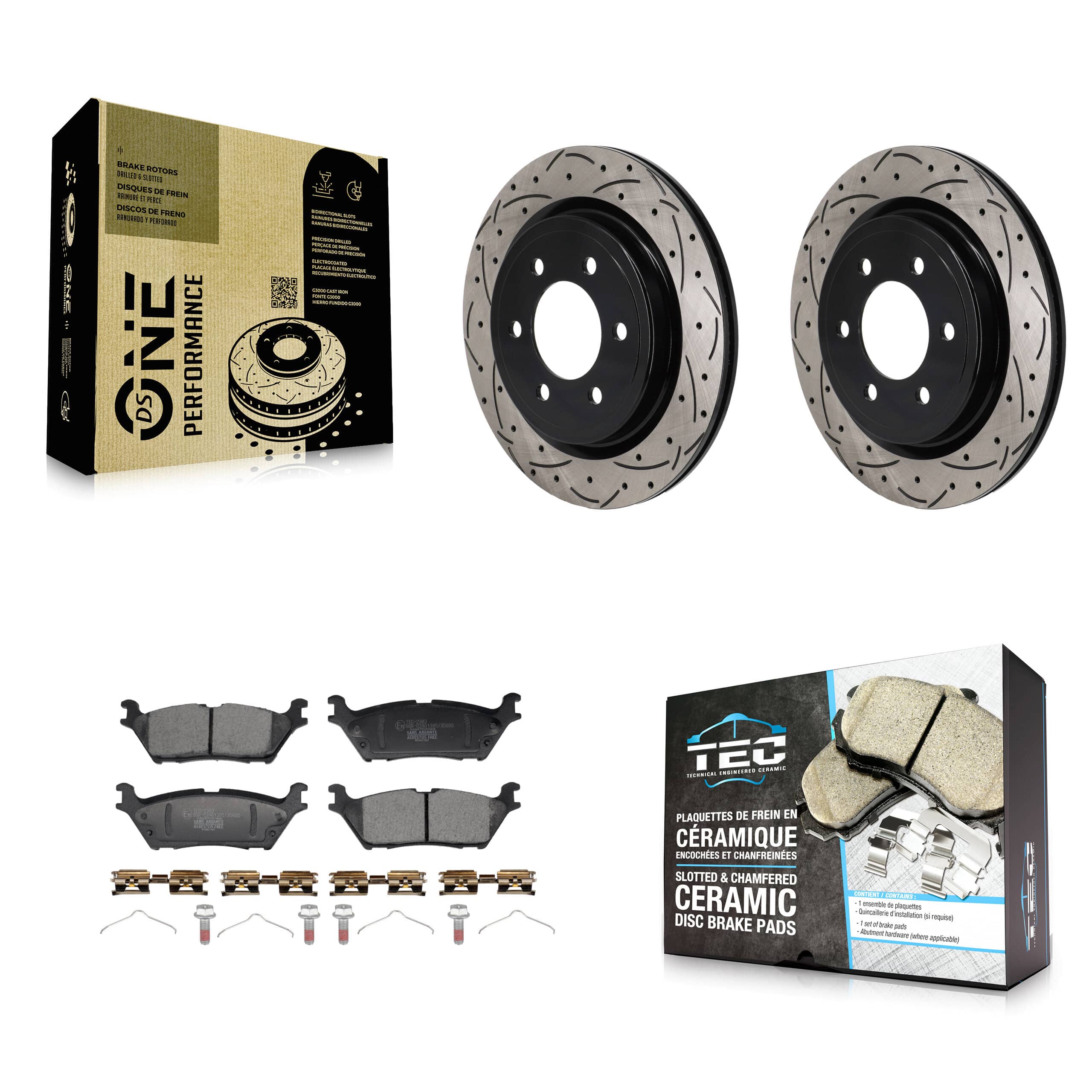 Transit Auto - KDT-101439 - Rear Disc Brake Kits