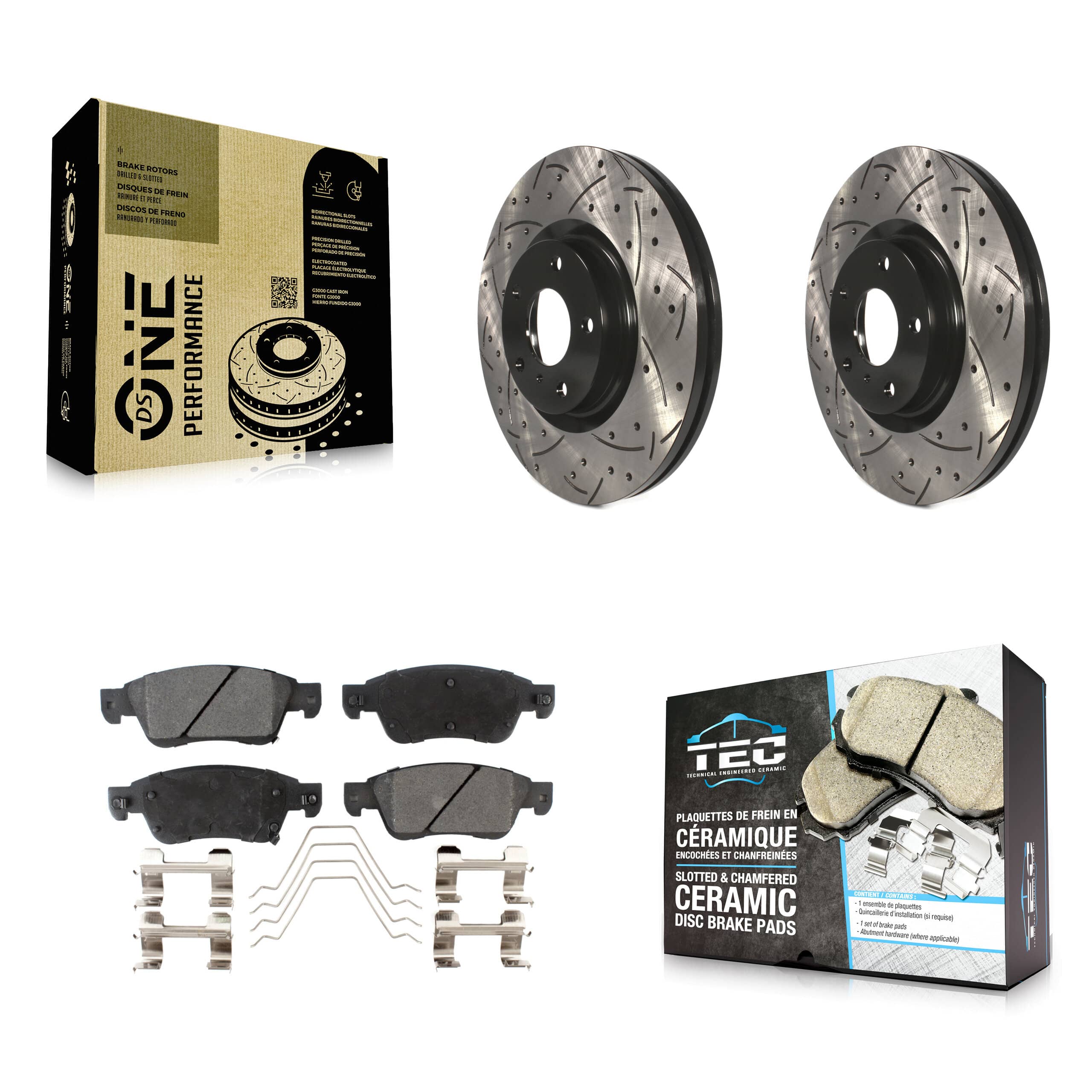 Transit Auto - KDT-101990 - Front Disc Brake Kits