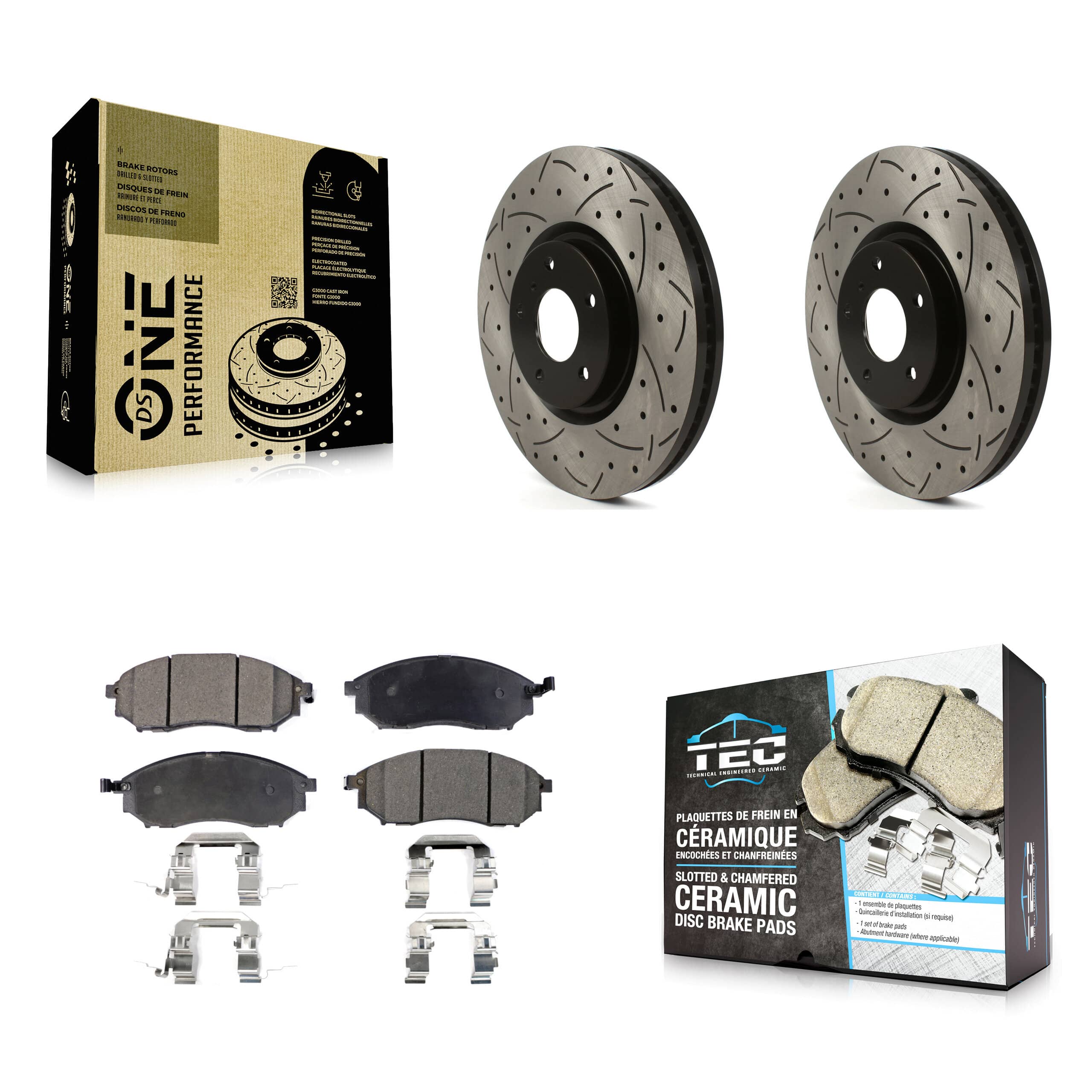 Transit Auto - KDT-101991 - Front Disc Brake Kits