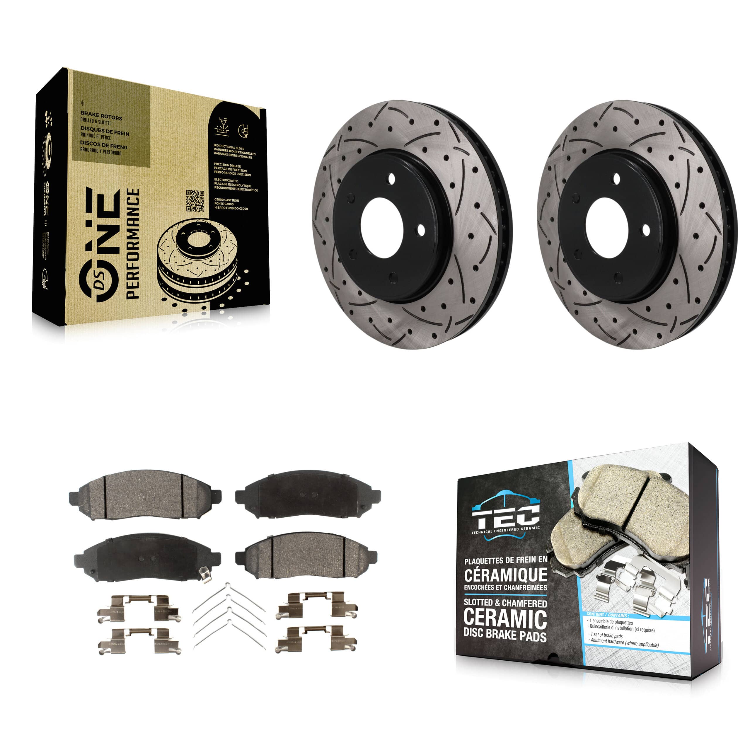 Transit Auto - KDT-102003 - Front Disc Brake Kits