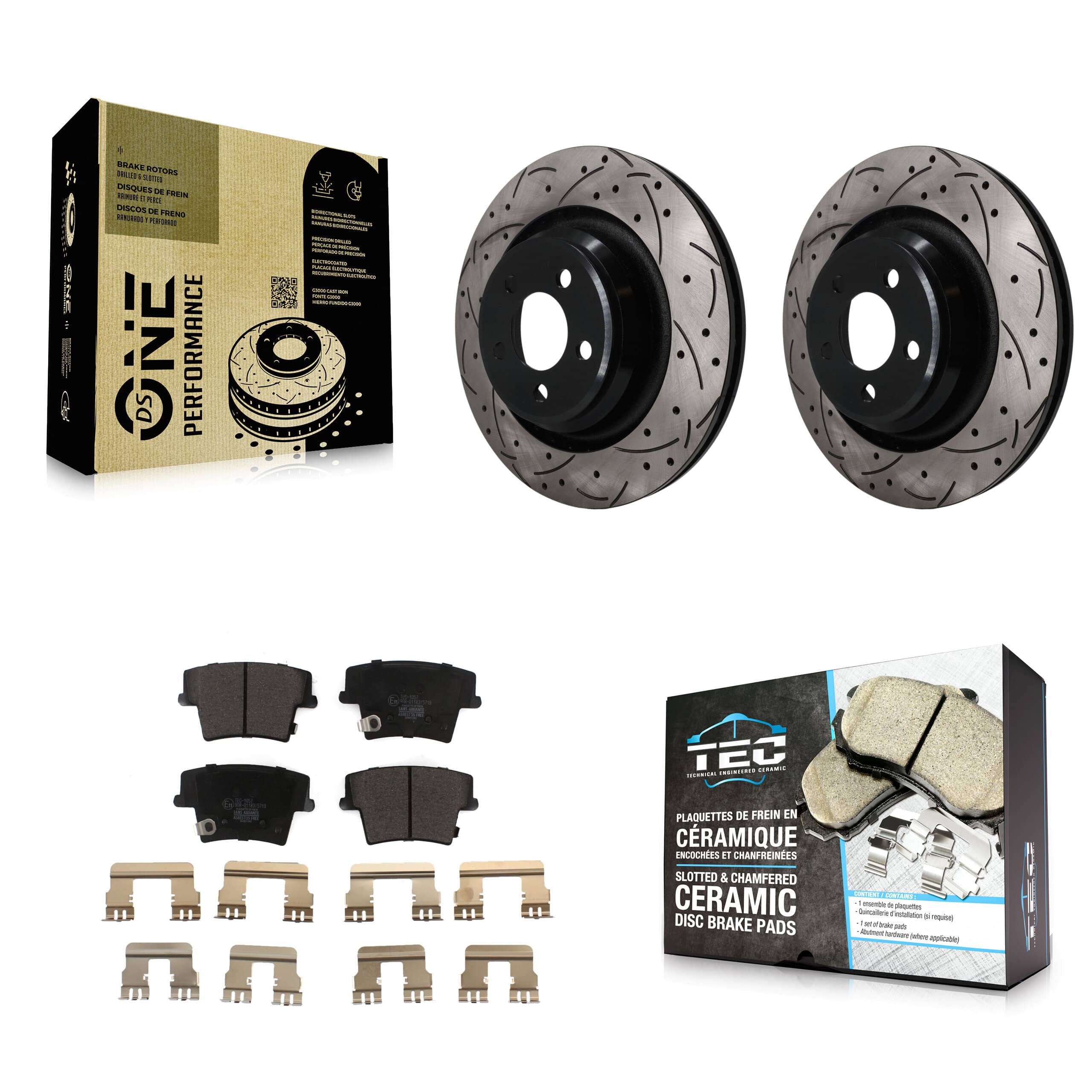 Transit Auto - KDT-102032 - Rear Disc Brake Kits