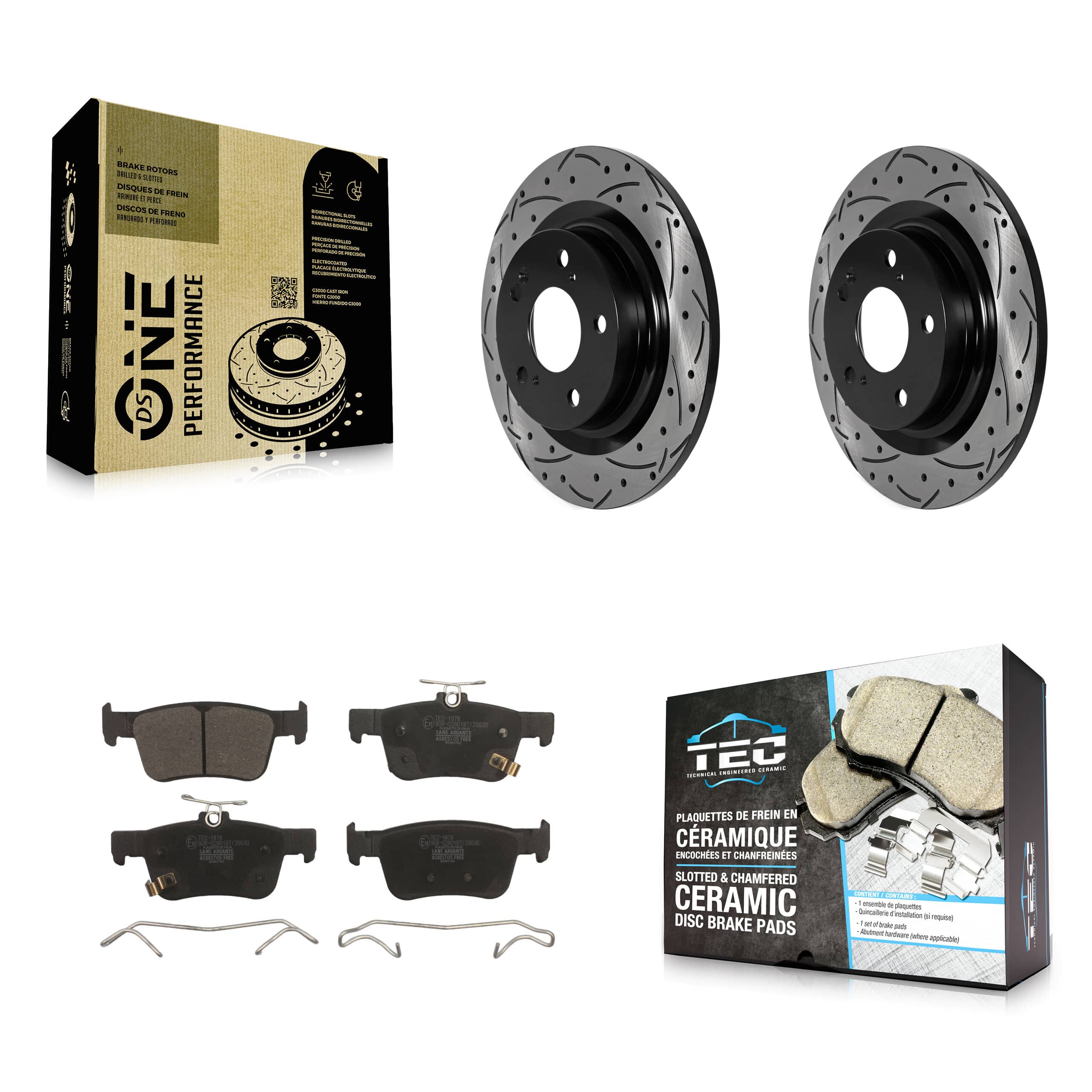Transit Auto - KDT-102033 - Rear Disc Brake Kits