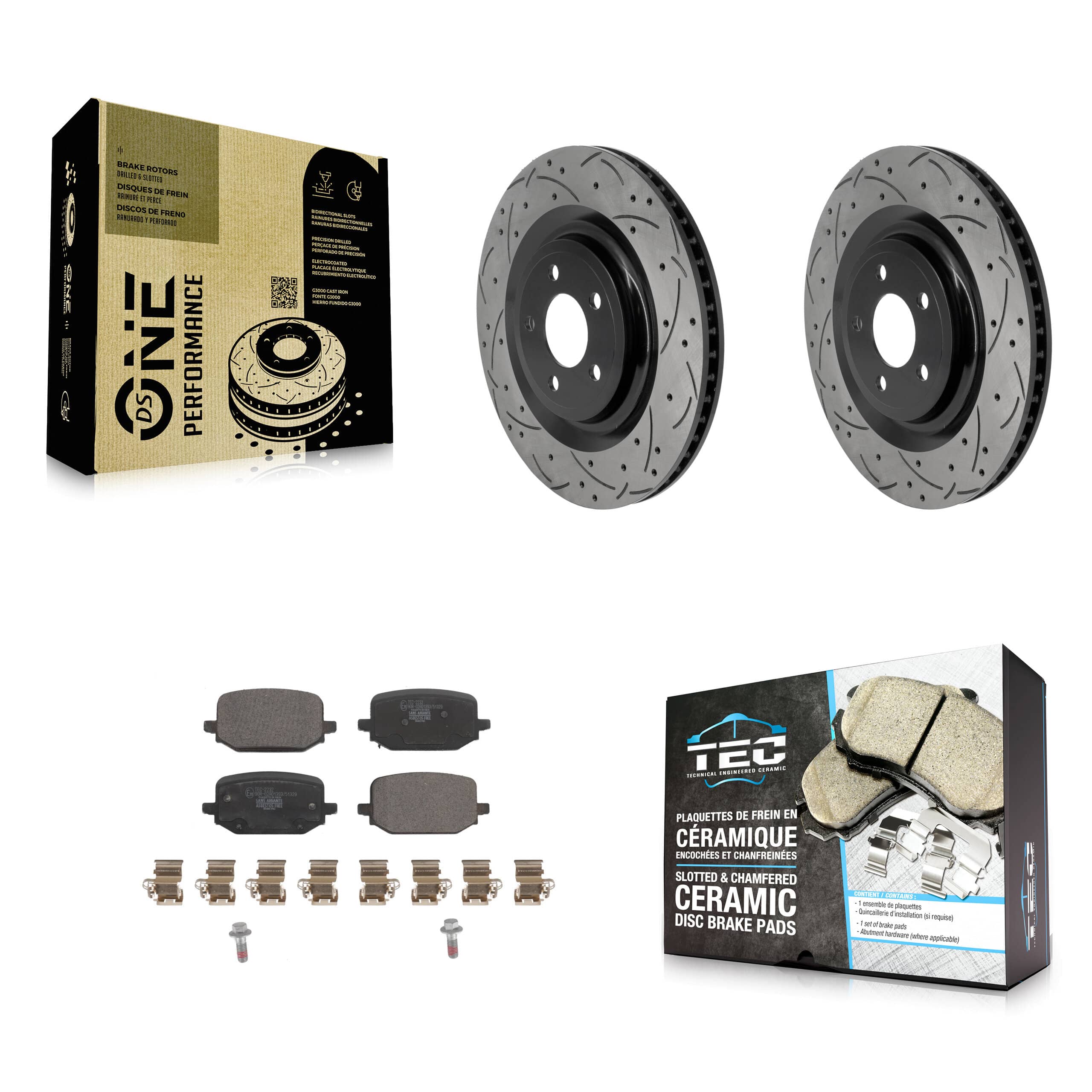 Transit Auto - KDT-102047 - Rear Disc Brake Kits