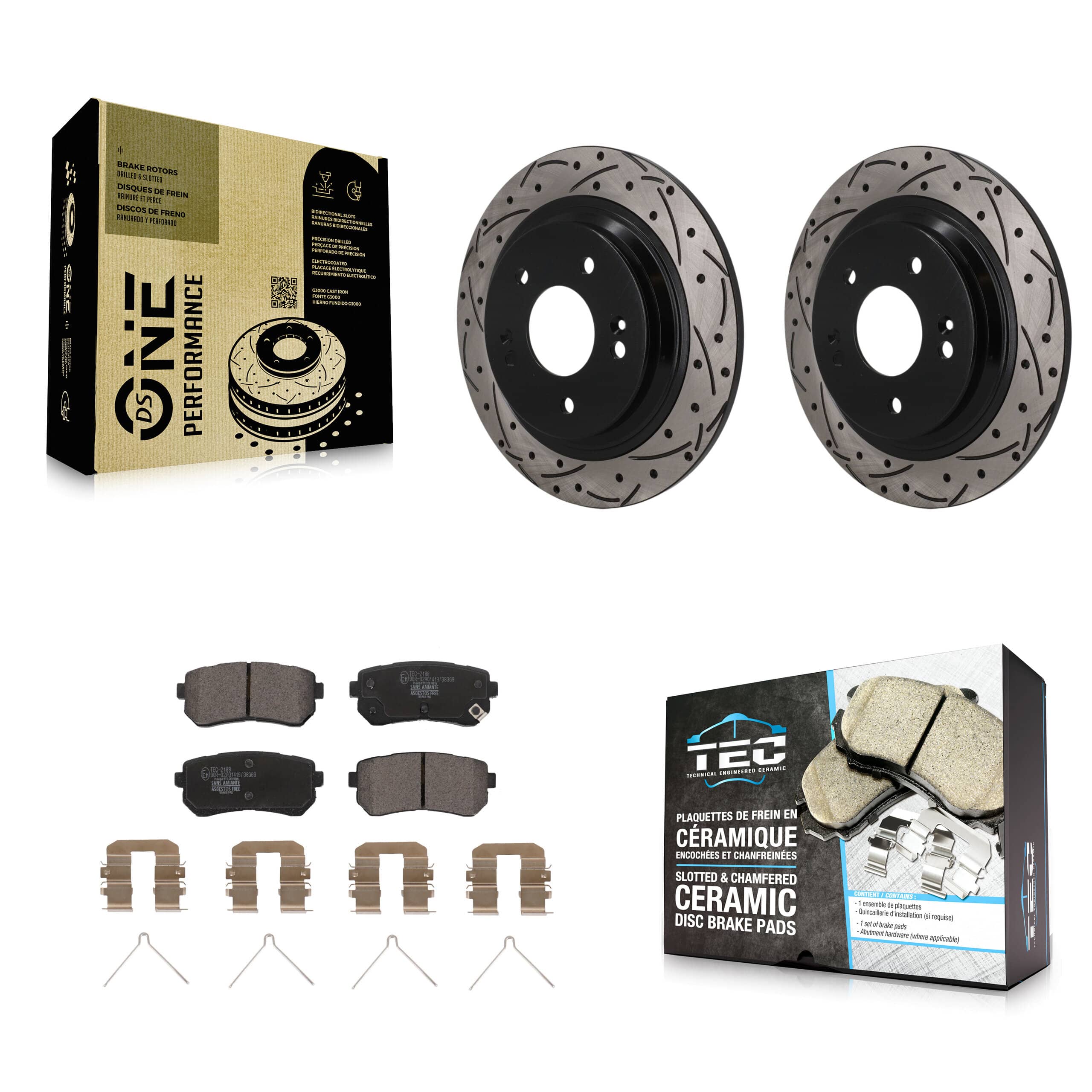 Transit Auto - KDT-102065 - Rear Disc Brake Kits