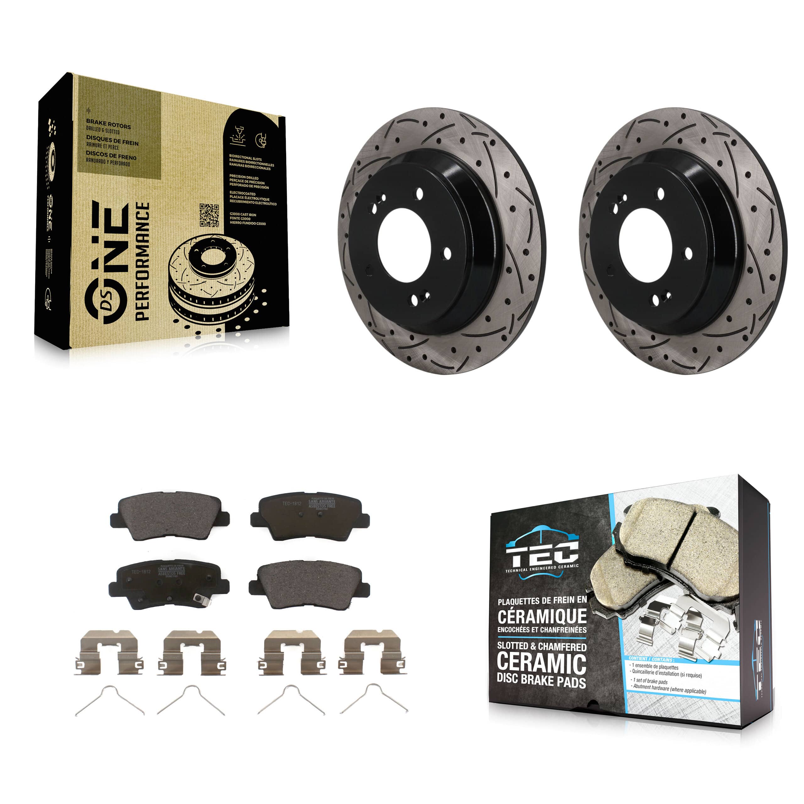 Transit Auto - KDT-102067 - Rear Disc Brake Kits